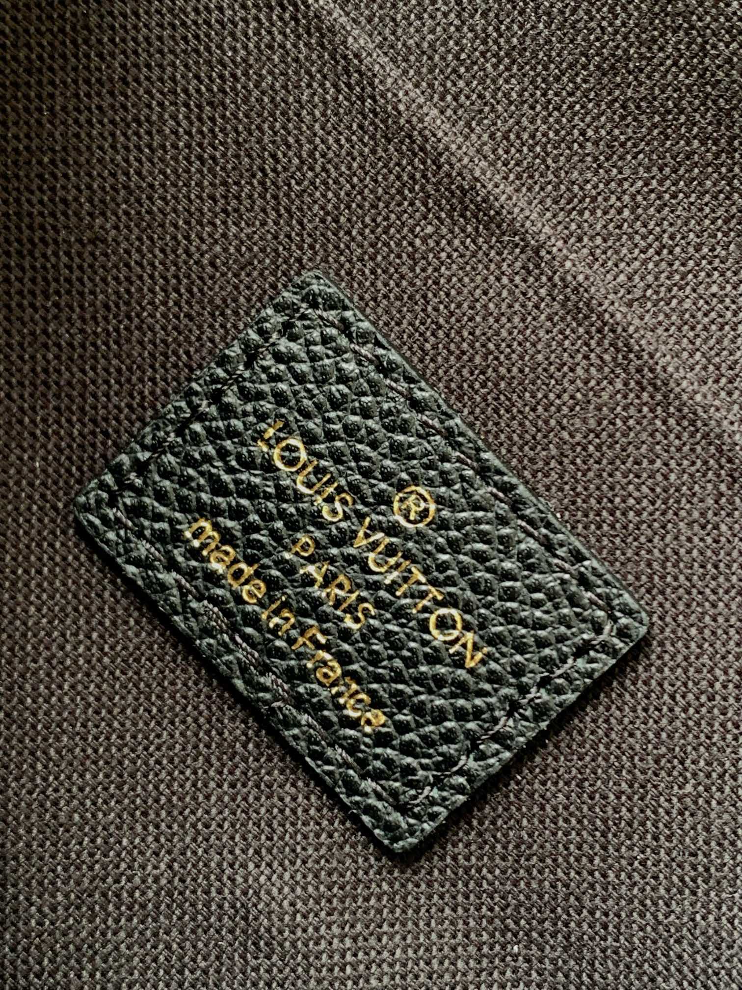 Louis Vuitton Félicie Pochette Monogram Empreinte Leather Chain Wallet - Black & Gold