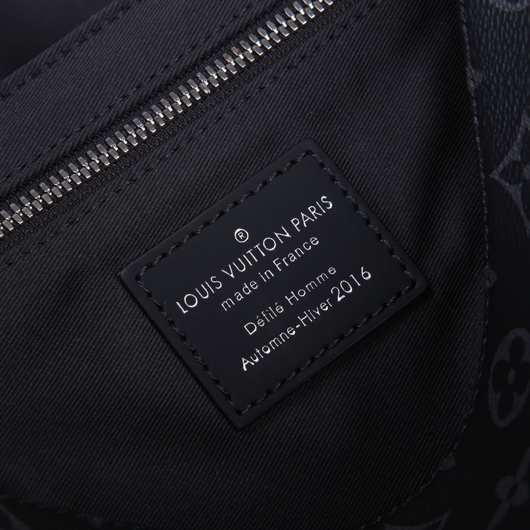 Louis Vuitton Messenger Voyager PM Monogram Eclipse Canvas Bag