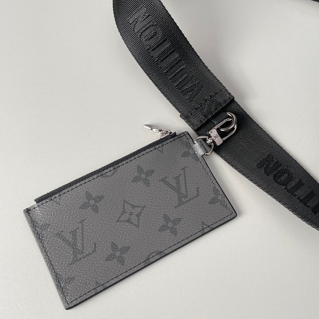 Louis Vuitton Trio Messenger Bag - Monogram Eclipse & Reverse Canvas - Men's Crossbody