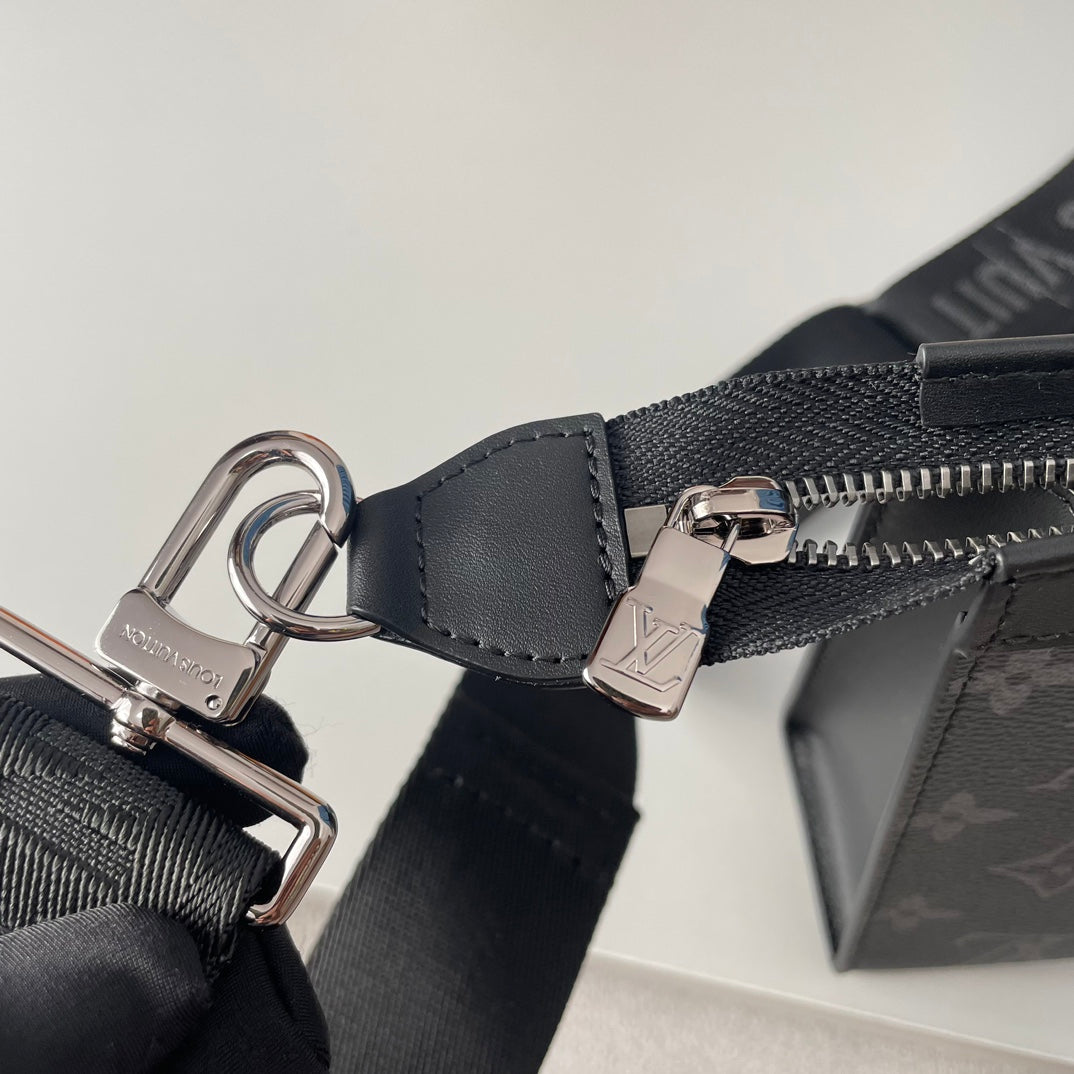 Louis Vuitton Trio Messenger Bag - Monogram Eclipse &amp; Reverse Canvas - Men's Crossbody
