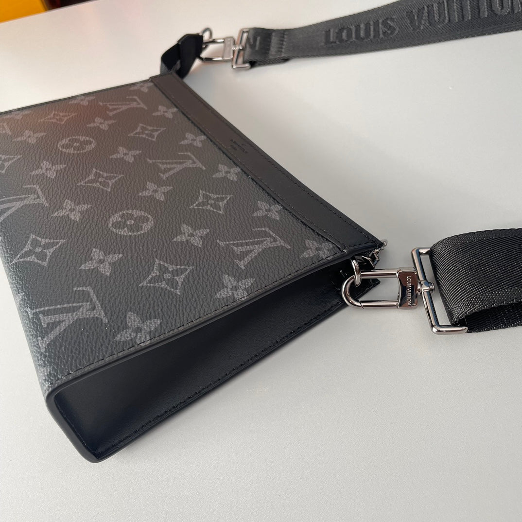 Louis Vuitton Trio Messenger Bag - Monogram Eclipse & Reverse Canvas - Men's Crossbody
