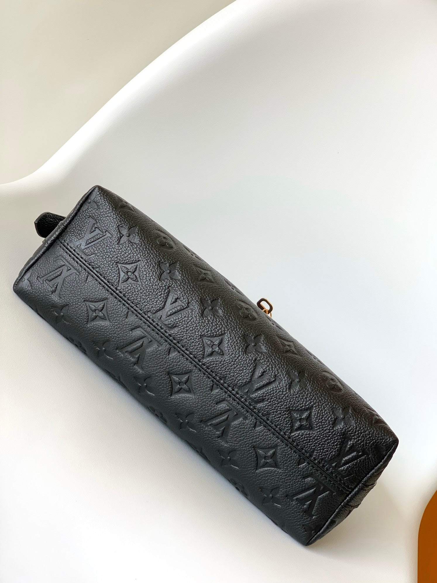 Louis Vuitton Bagatelle Monogram Empreinte Leather Shoulder Bag - Noir Black