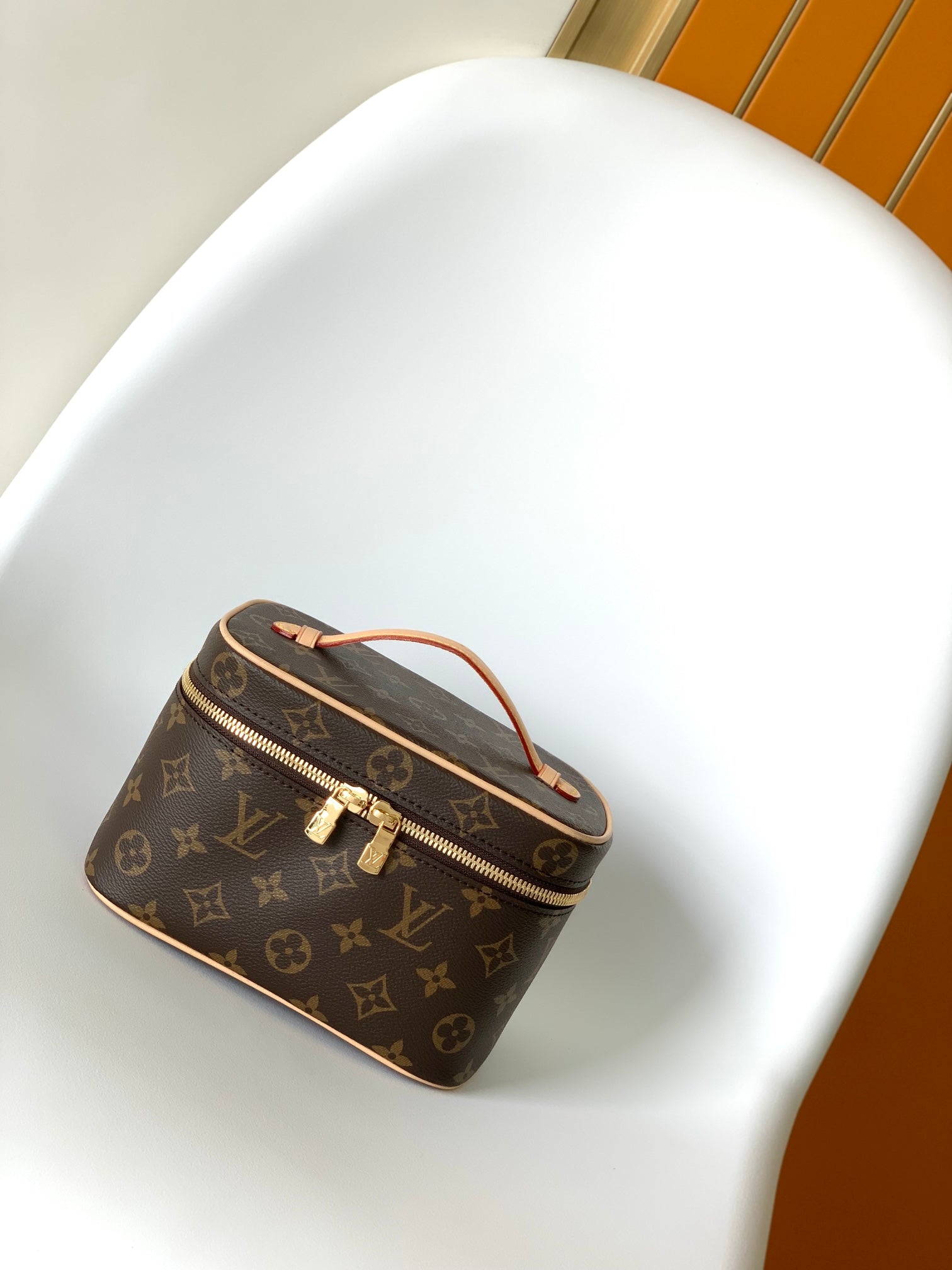Louis Vuitton Nice Nano Toiletry Pouch Monogram Canvas