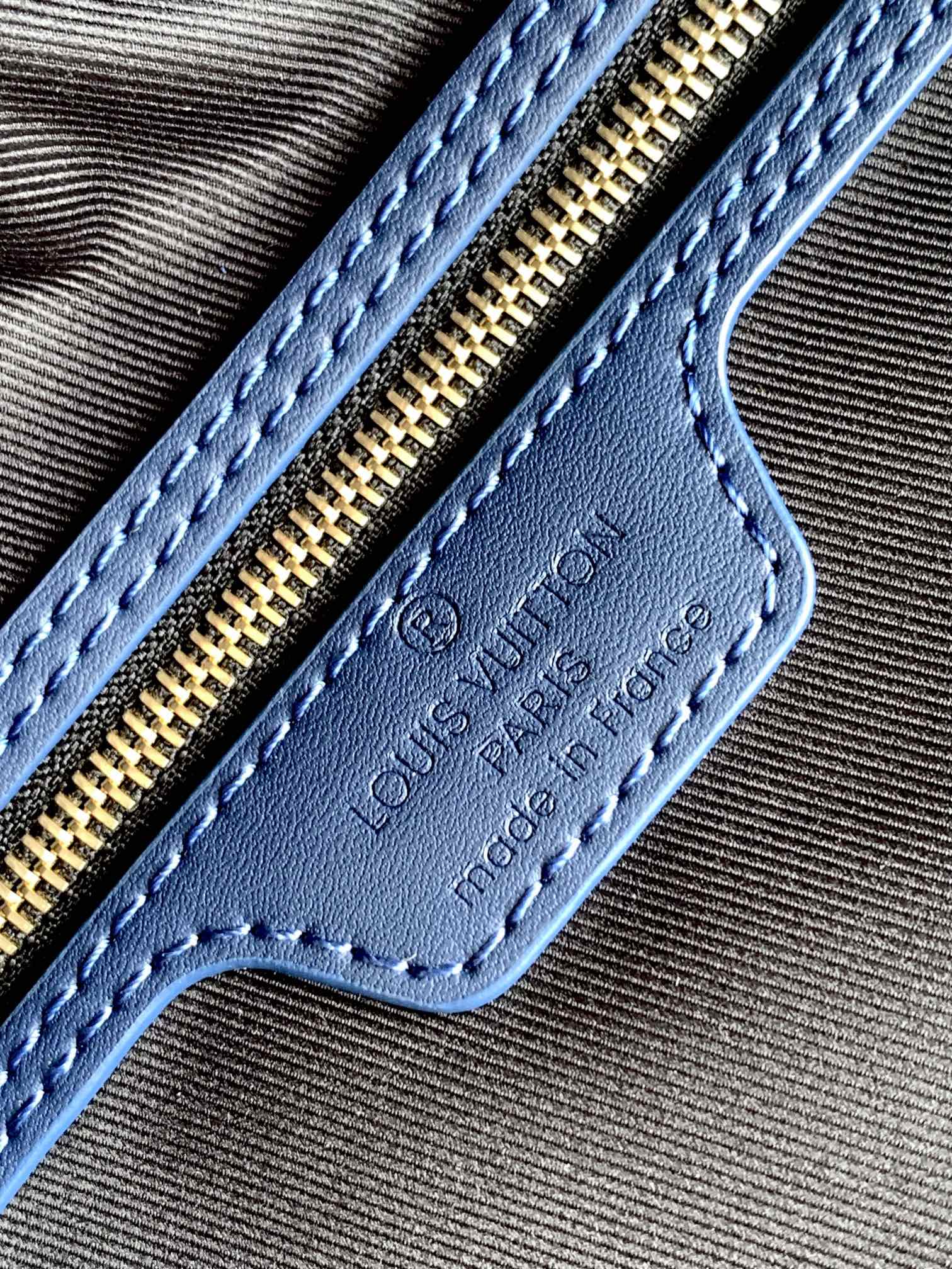 Louis Vuitton Neverfull MM Monogram Jacquard Denim Tote Bag - Blue