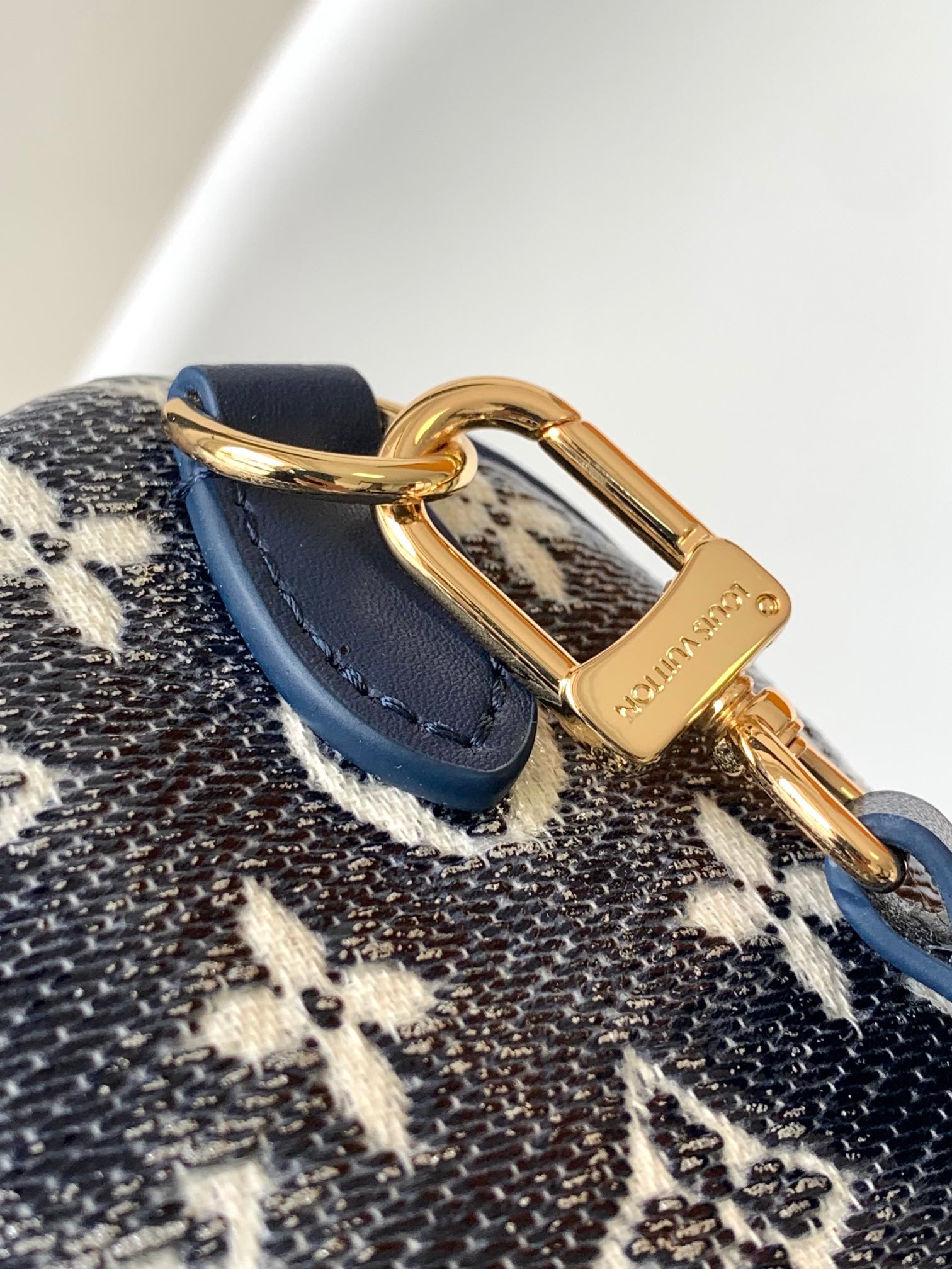Louis Vuitton Speedy Bandoulière 20 Monogram Jacquard Since 1854 - Blue