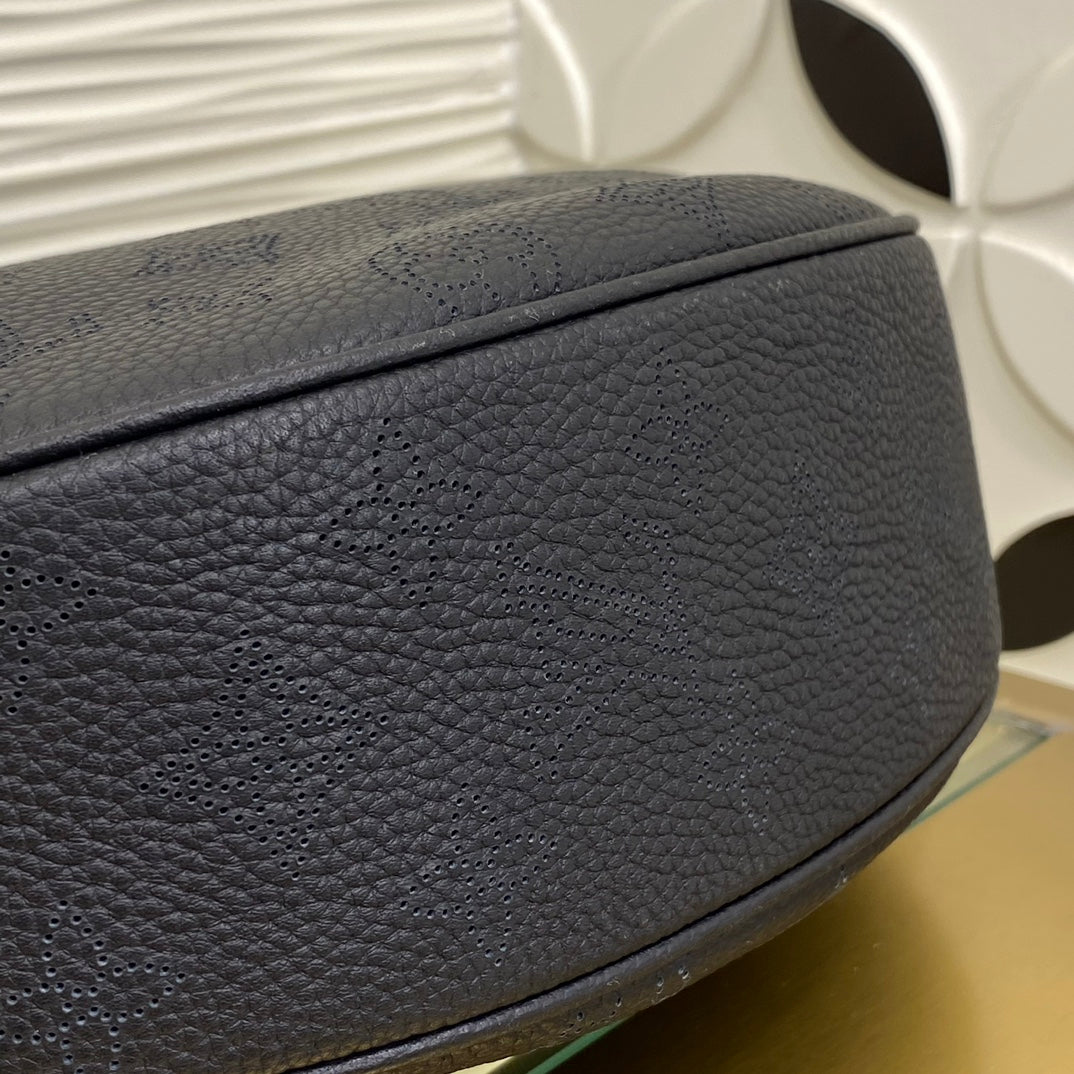 Louis Vuitton Loop Bag Monogram Empreinte Leather Black