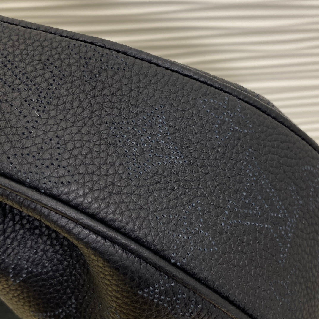 Louis Vuitton Loop Bag Monogram Empreinte Leather Black