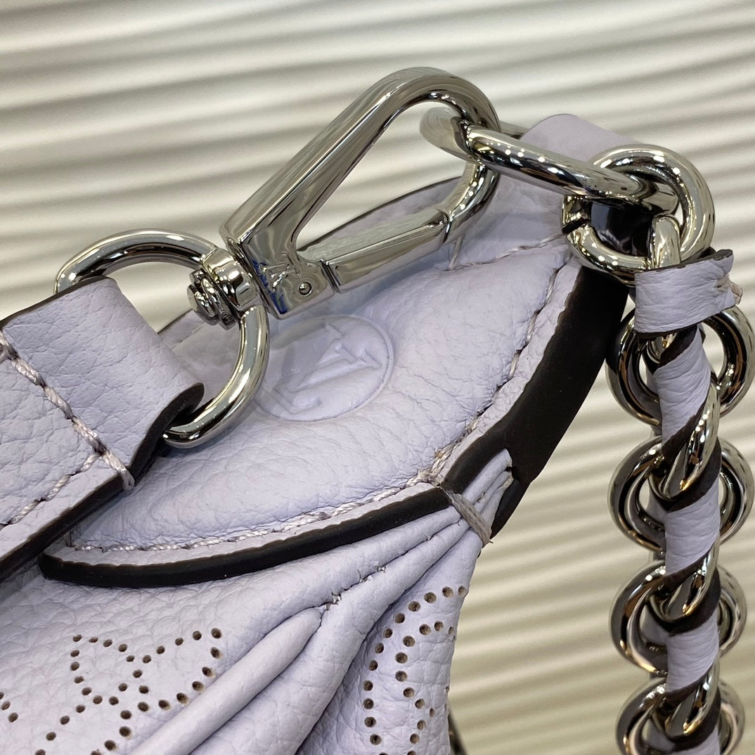 Louis Vuitton Loop Bag Monogram Empreinte Leather Lavender