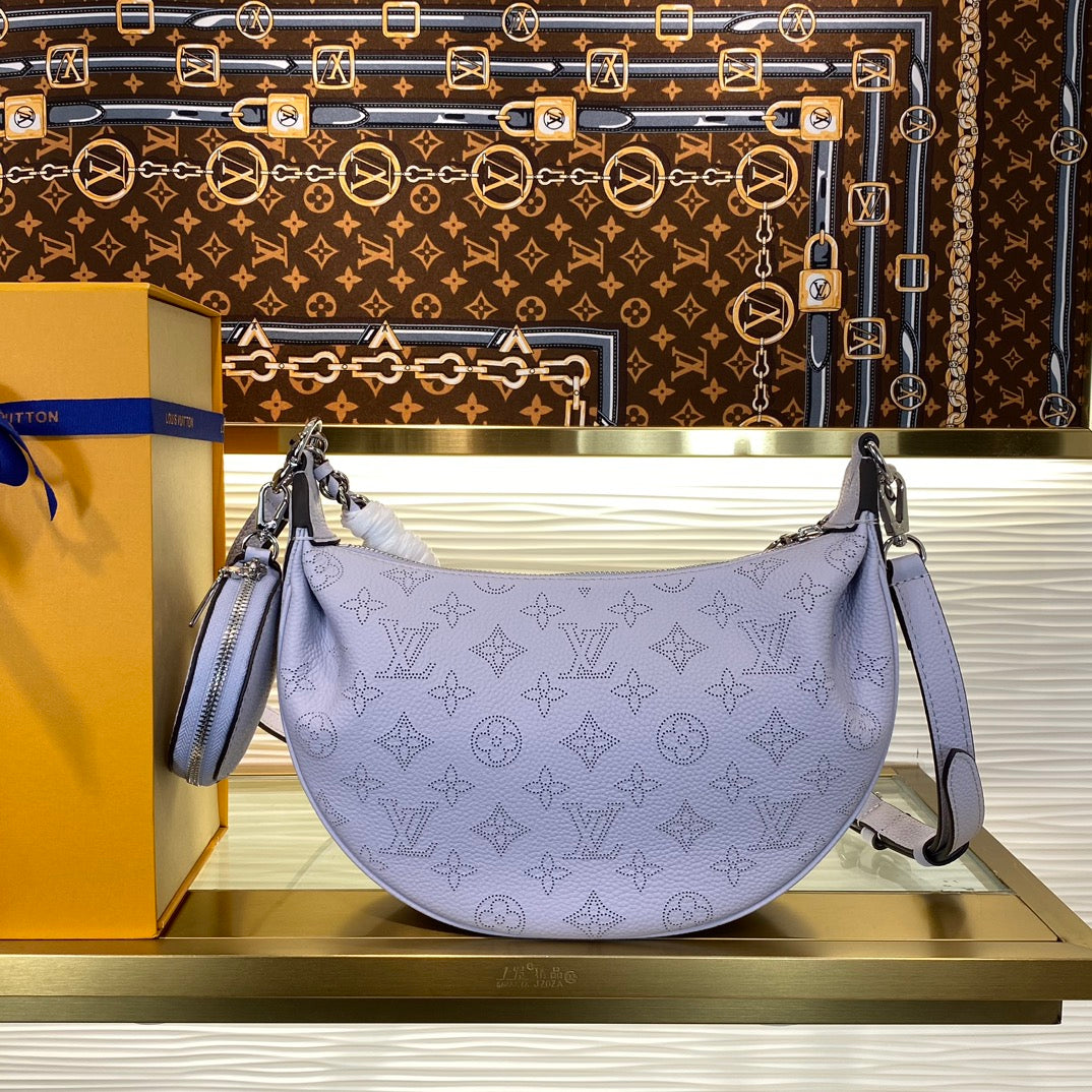 Louis Vuitton Loop Bag Monogram Empreinte Leather Lavender
