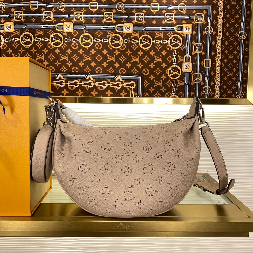 Louis Vuitton Over the Moon Mahina Leather Handbag - Galet