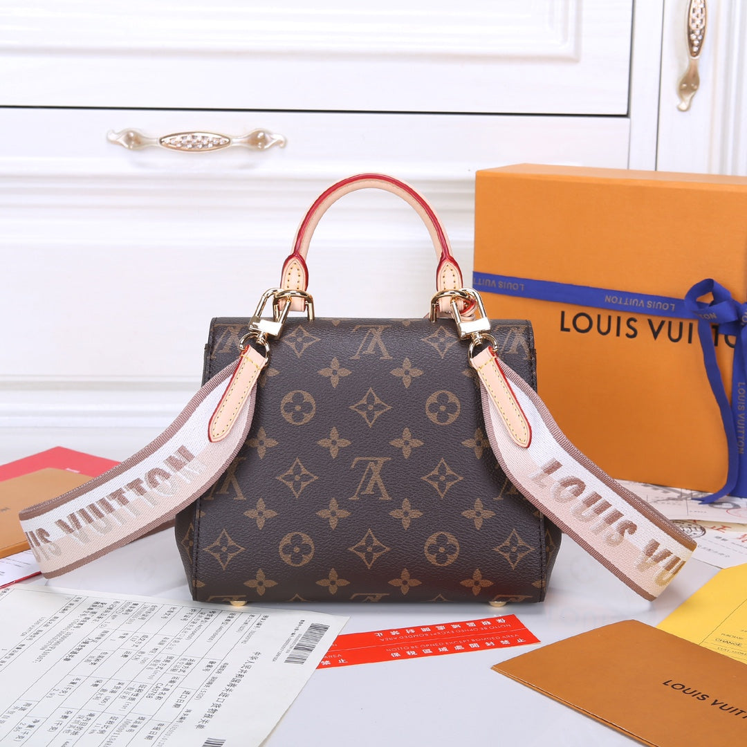 Louis Vuitton Cluny BB Monogram Canvas Handbag