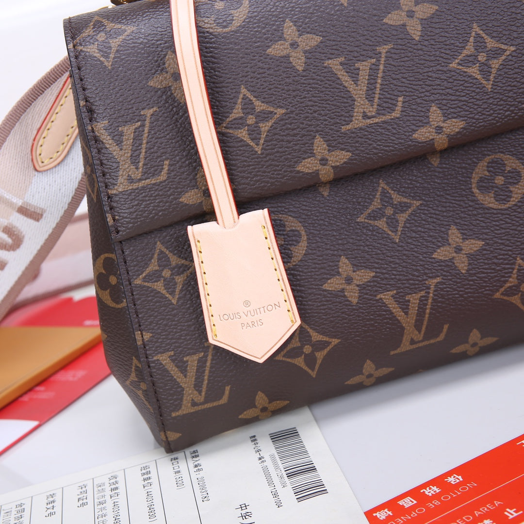 Louis Vuitton Cluny BB Monogram Canvas Handbag
