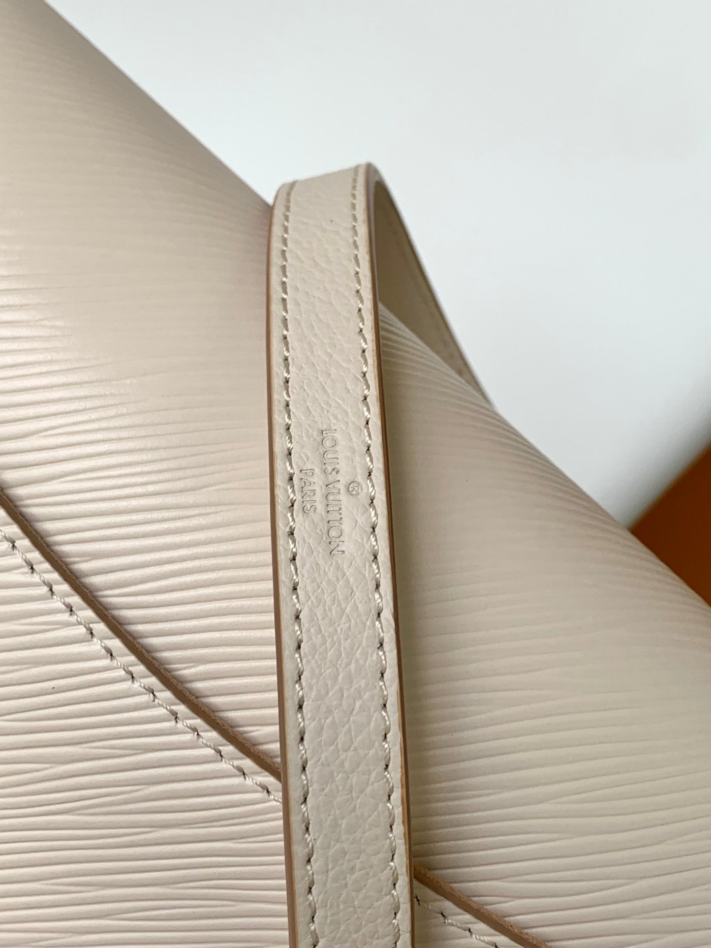 Louis Vuitton Buci Shoulder Bag - Epi Leather, Quartz Beige