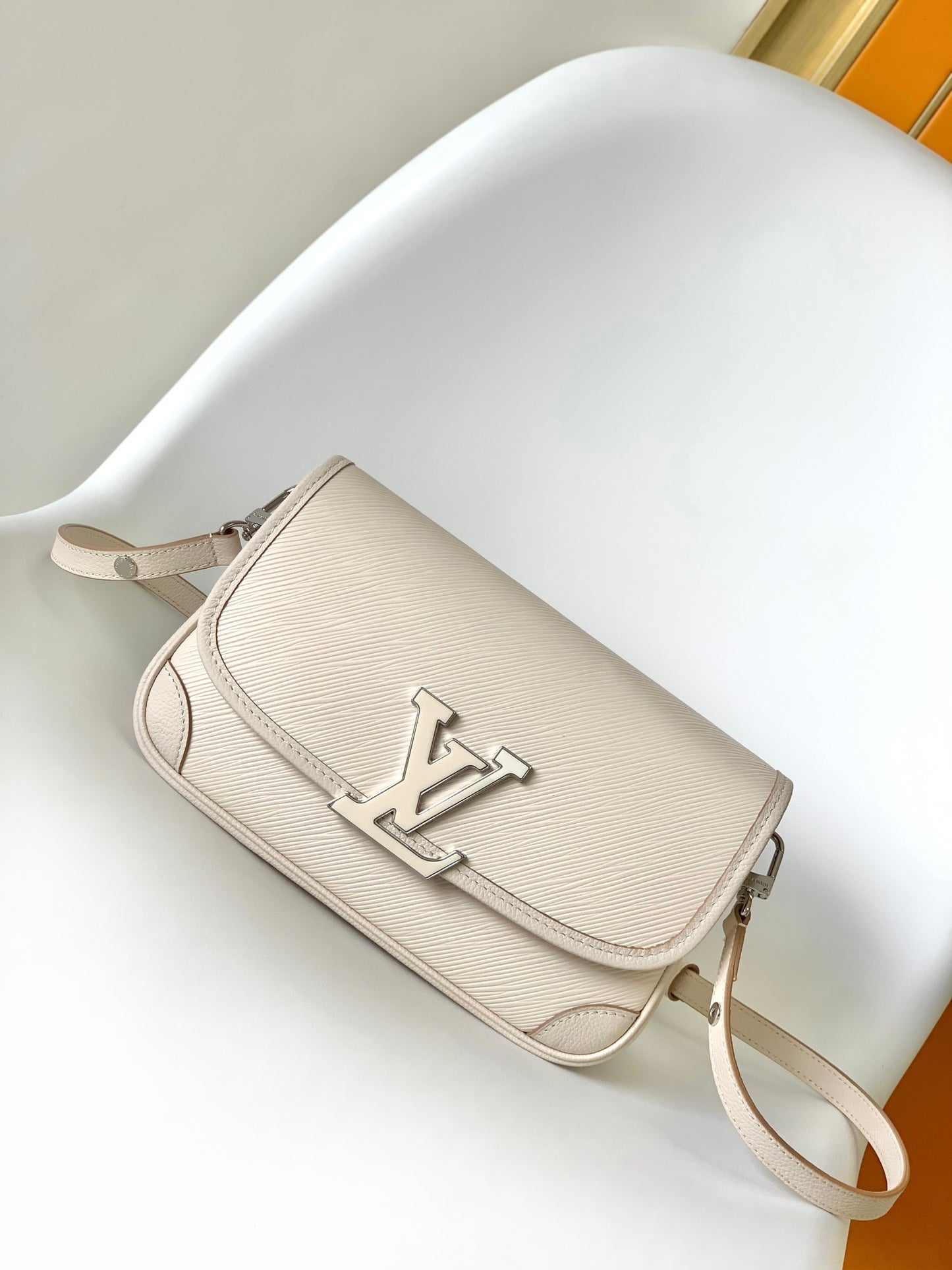 Louis Vuitton Buci Shoulder Bag - Epi Leather, Quartz Beige
