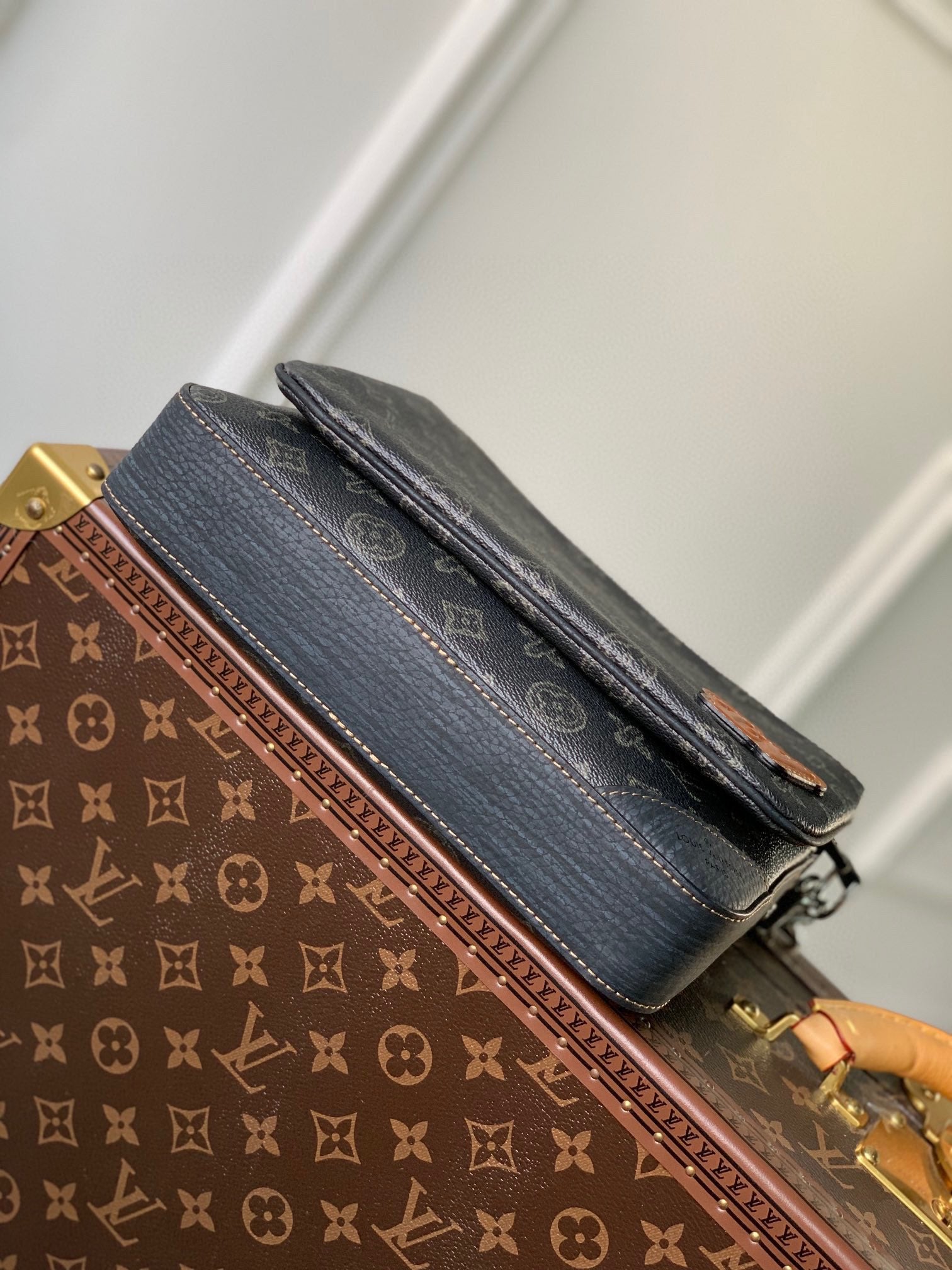 Louis Vuitton x Nigo Trio Messenger Bag - Green Monogram Eclipse Canvas
