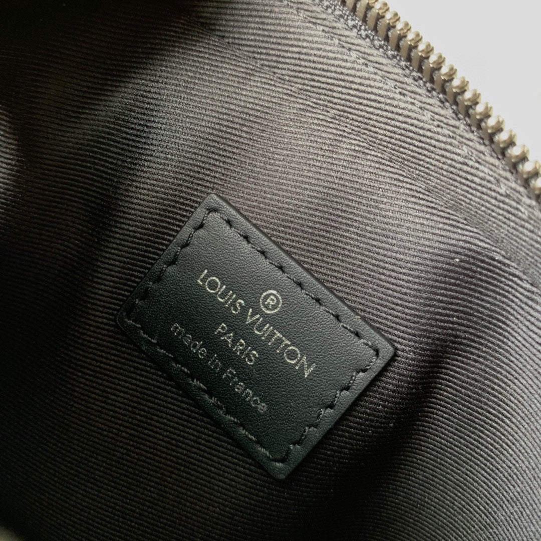 Louis Vuitton City Keepall Monogram Eclipse Canvas Bag