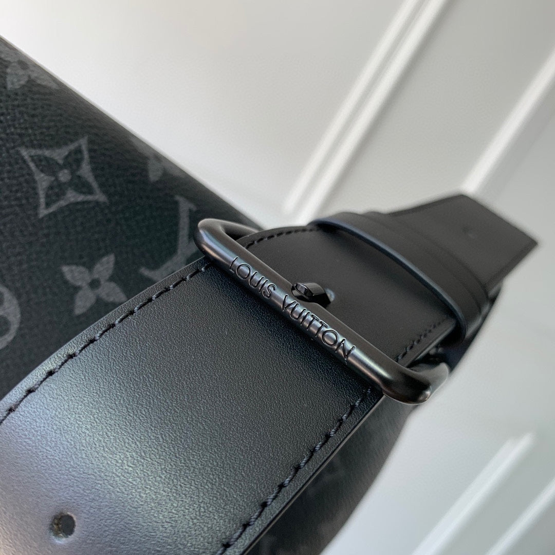 Louis Vuitton Discovery Bumbag PM Monogram Eclipse Canvas - Black/Grey