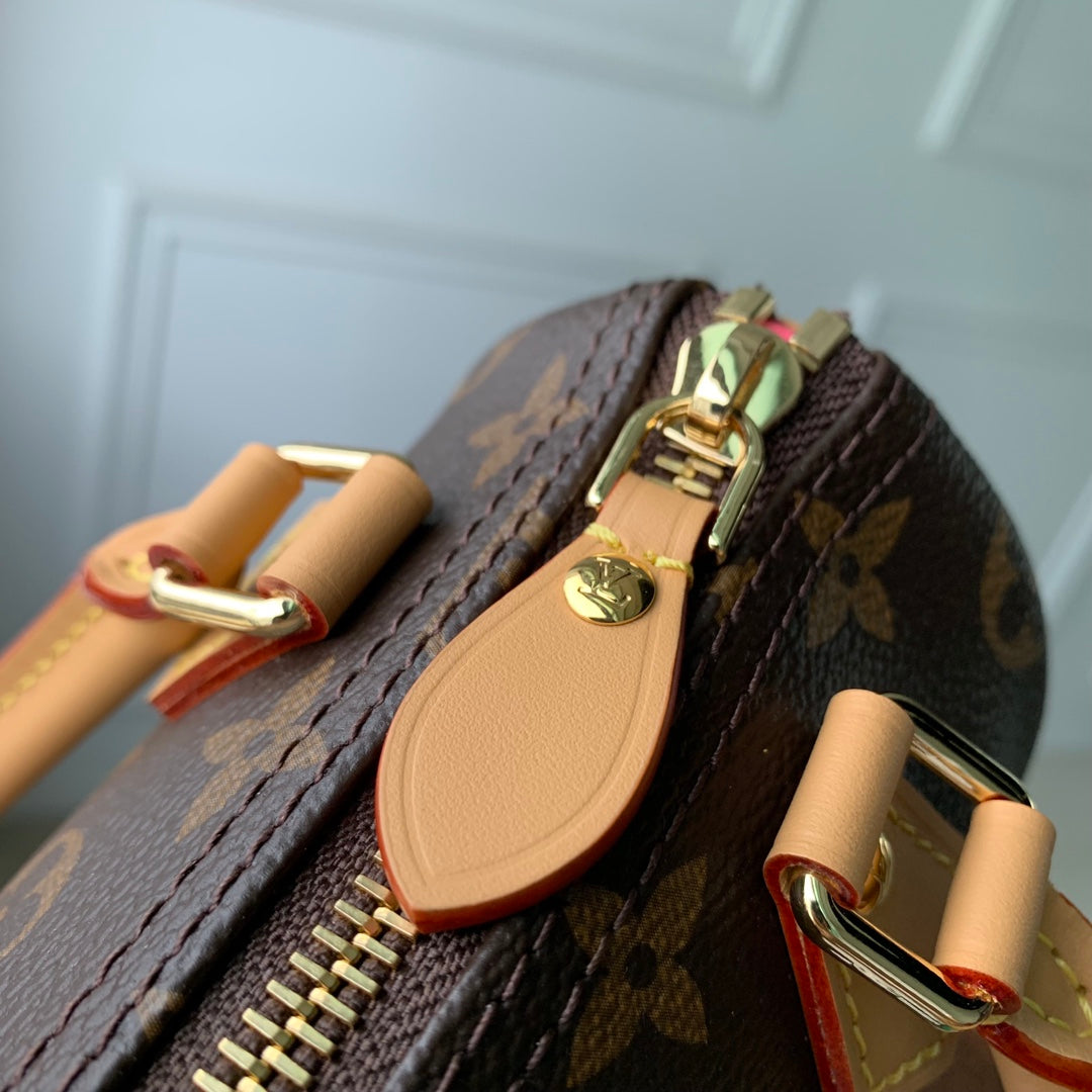 Louis Vuitton Nano Speedy Monogram Canvas Vivienne Mascot Limited Edition Handbag