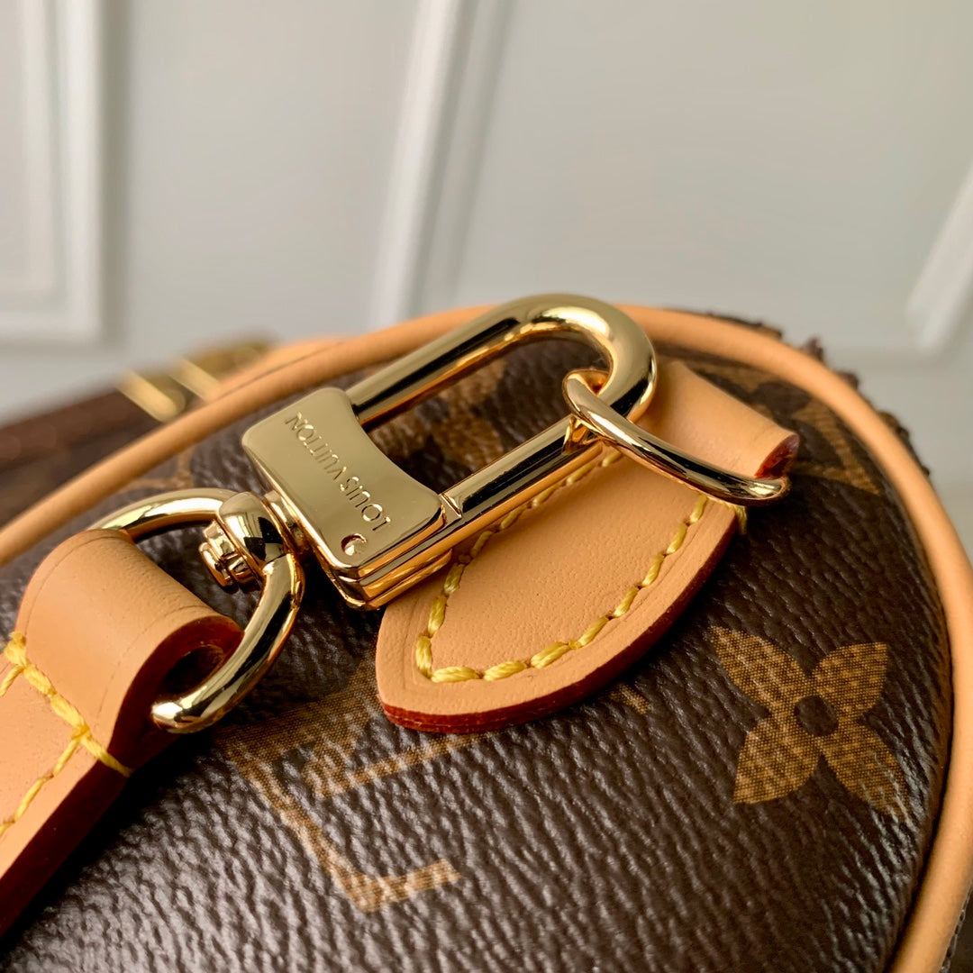 Louis Vuitton Nano Speedy Monogram Canvas Vivienne Mascot Limited Edition Handbag