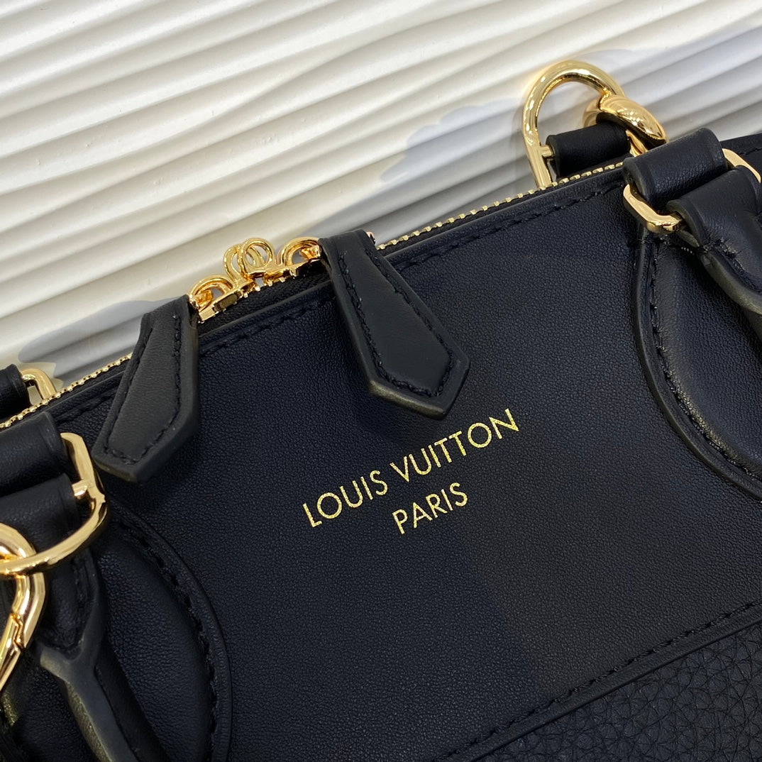 Louis Vuitton Maida Hobo Bag - Black Monogram Empreinte Leather