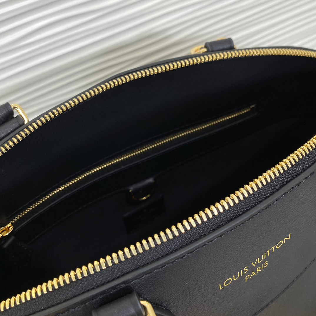 Louis Vuitton Maida Hobo Bag - Black Monogram Empreinte Leather