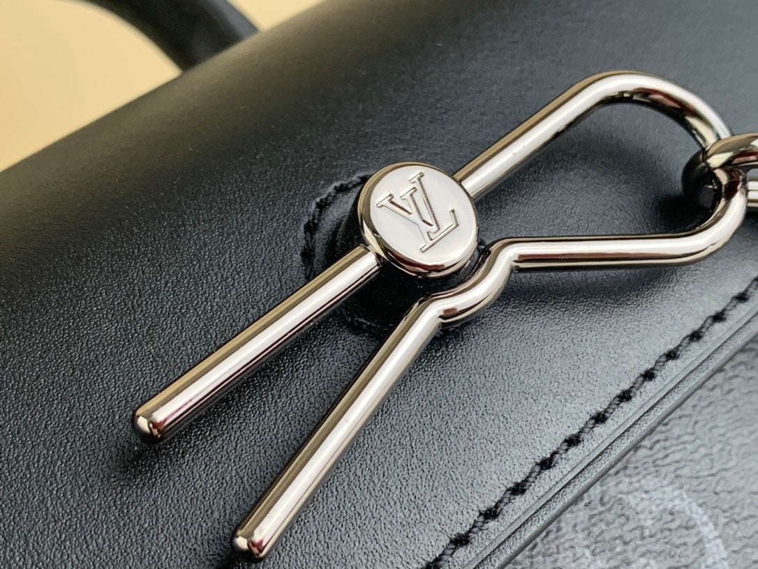 Louis Vuitton Steamer Wearable Wallet - Monogram Eclipse Canvas - Black