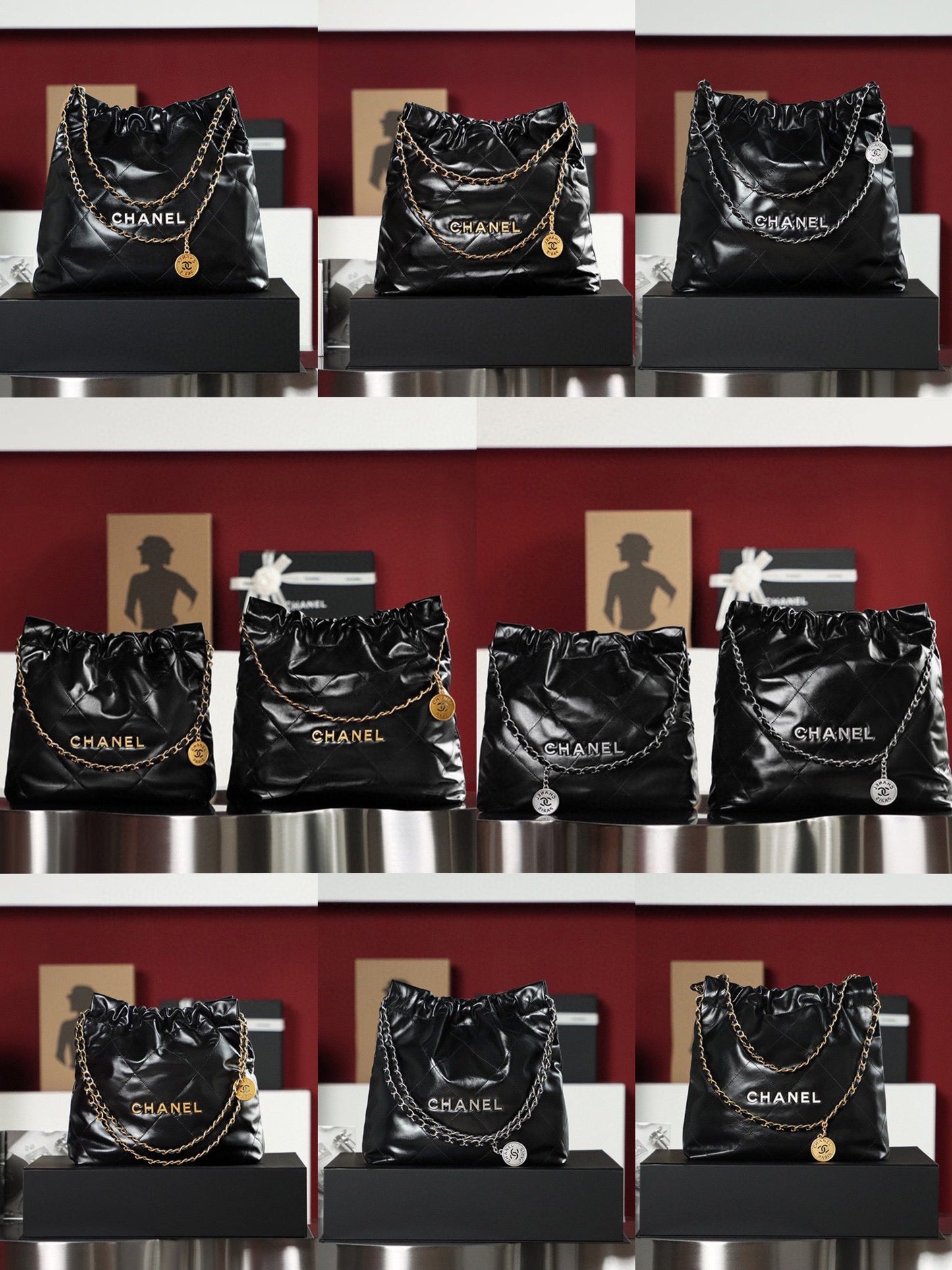 Chanel Classic Quilted Leather Handbags - Black Luxury Shoulder Bags Collection