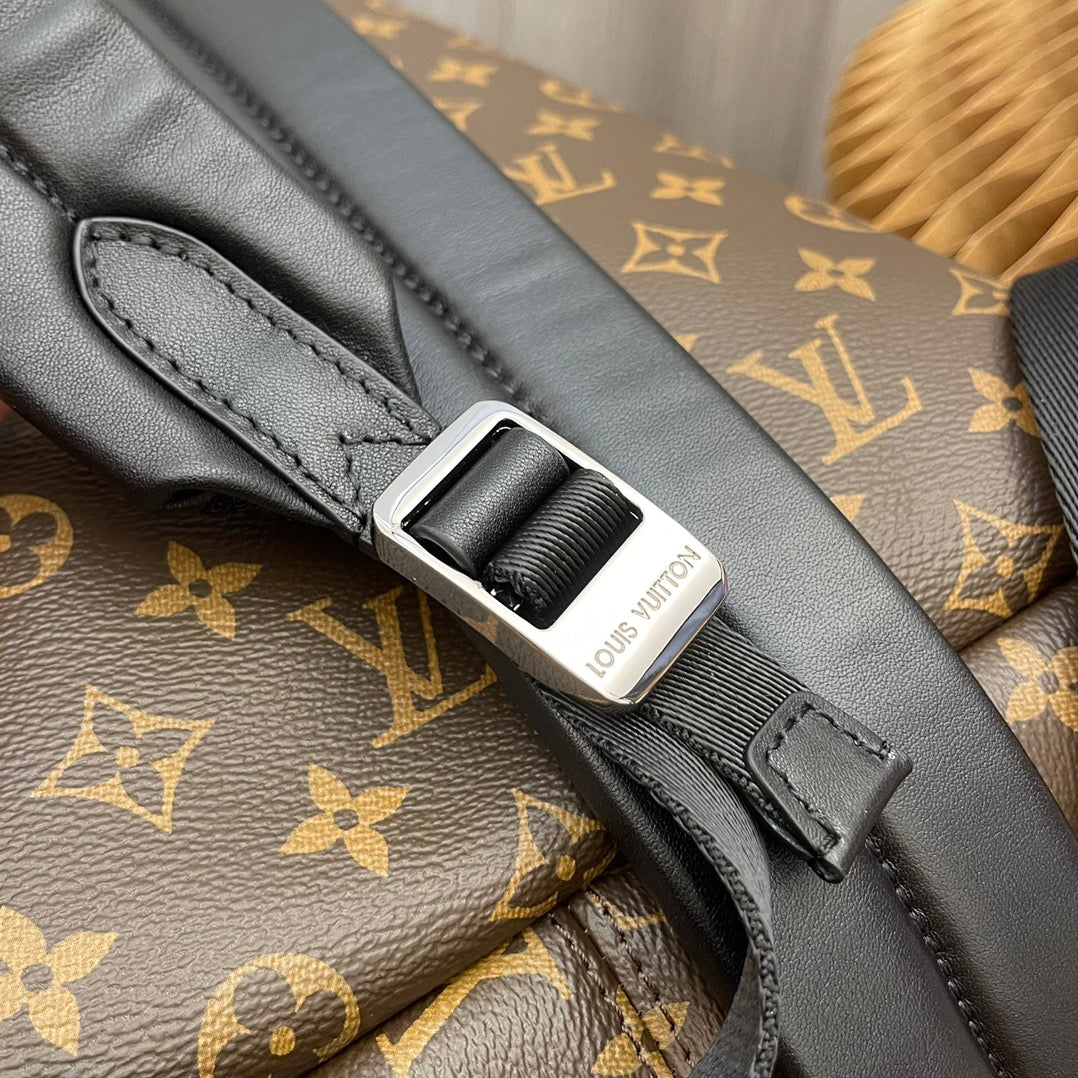 Louis Vuitton Discovery Backpack PM - Monogram Macassar Canvas