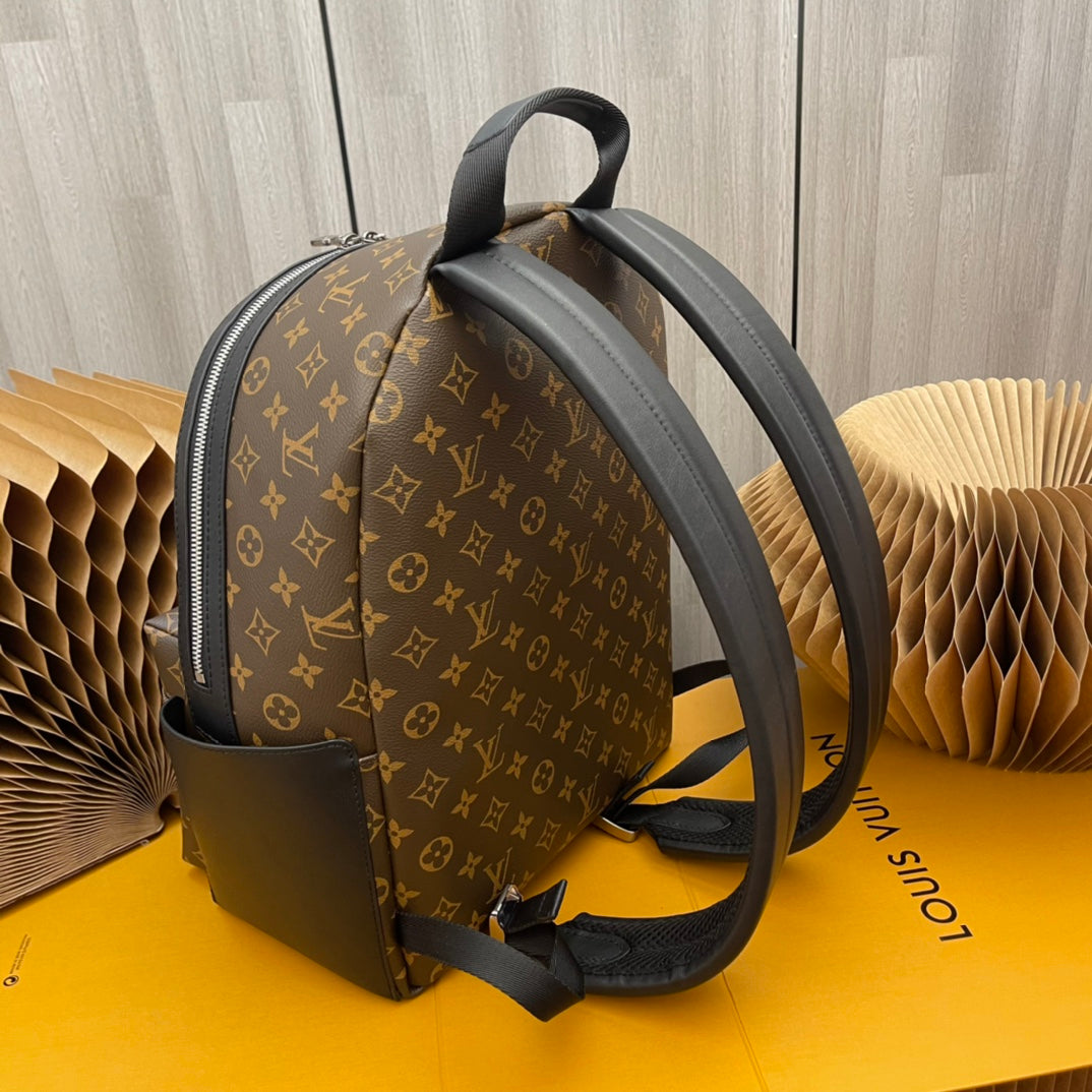 Louis Vuitton Discovery Backpack PM - Monogram Macassar Canvas