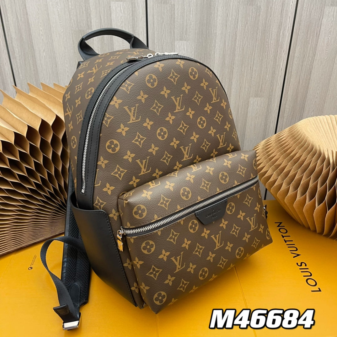 Louis Vuitton Discovery Backpack PM - Monogram Macassar Canvas