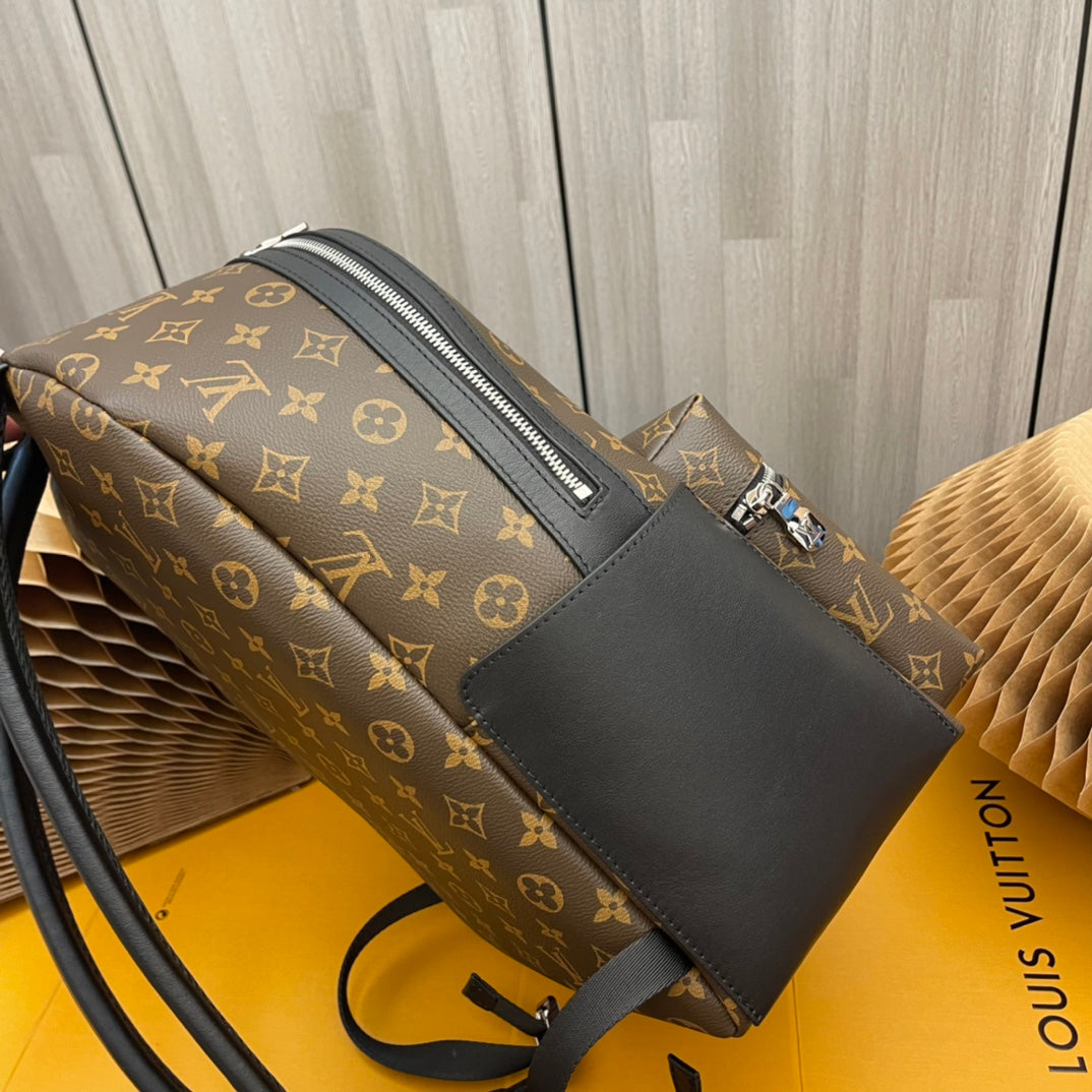 Louis Vuitton Discovery Backpack PM - Monogram Macassar Canvas
