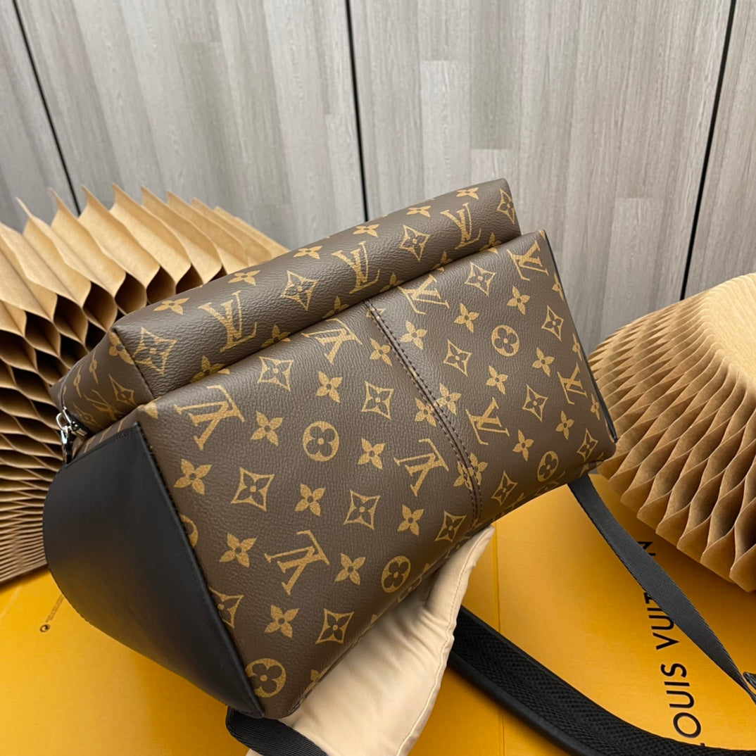 Louis Vuitton Discovery Backpack PM - Monogram Macassar Canvas