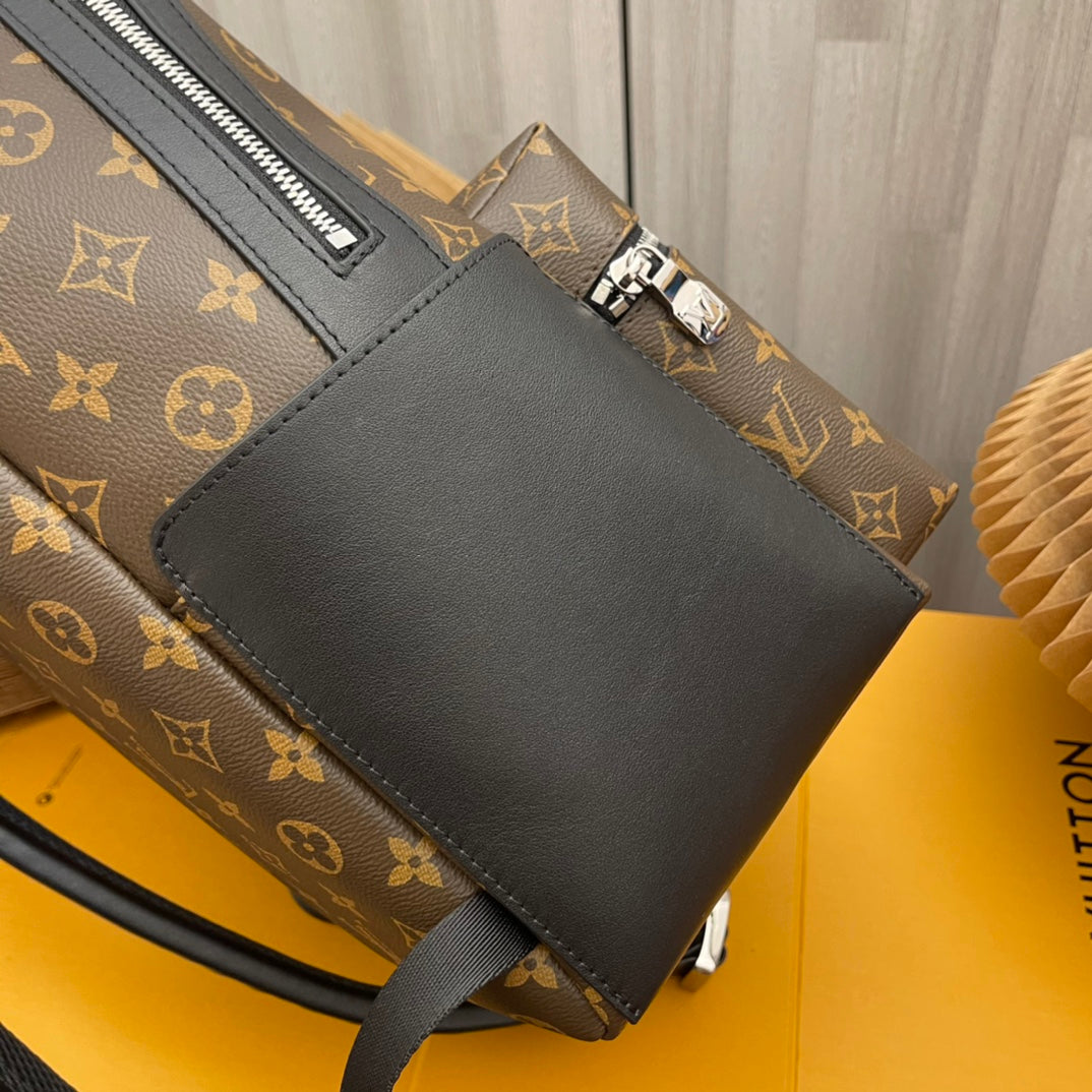 Louis Vuitton Discovery Backpack PM - Monogram Macassar Canvas