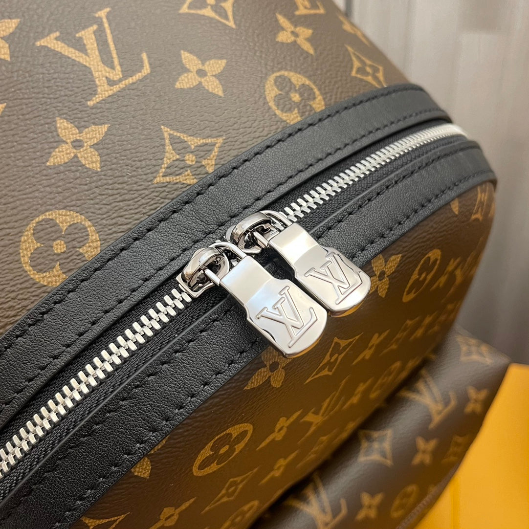 Louis Vuitton Discovery Backpack PM - Monogram Macassar Canvas