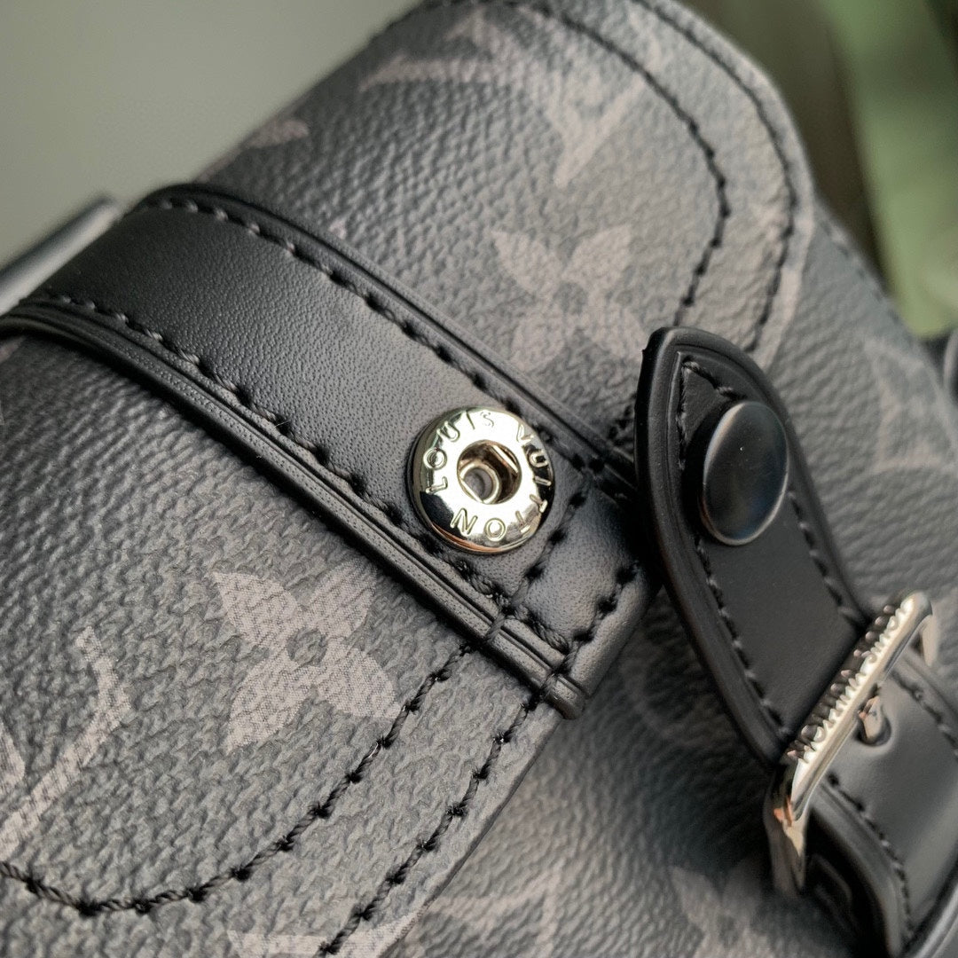 Louis Vuitton Christopher Wearable Wallet Monogram Eclipse Canvas