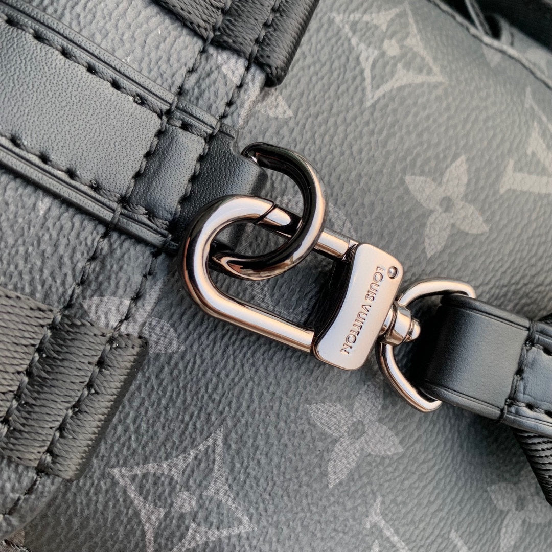 Louis Vuitton Christopher Wearable Wallet Monogram Eclipse Canvas
