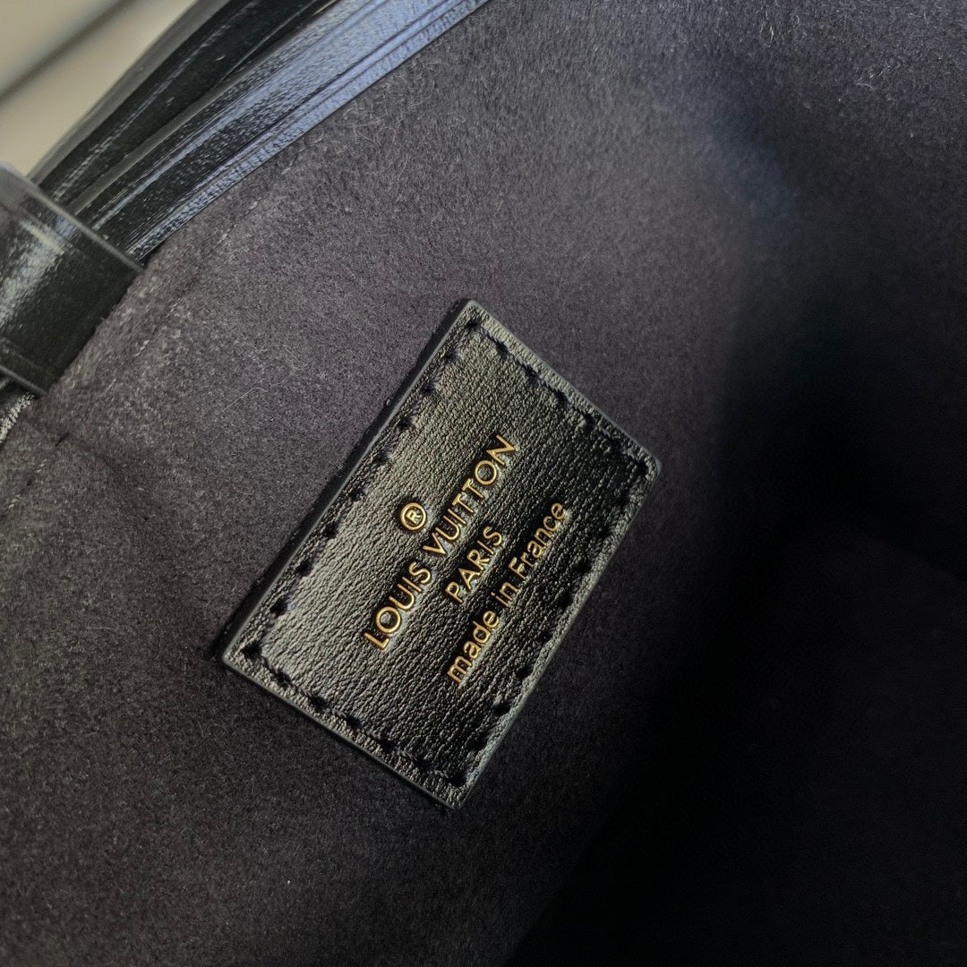 Louis Vuitton Monogram Giant Mini Bucket Bag with Gold-Tone Hardware