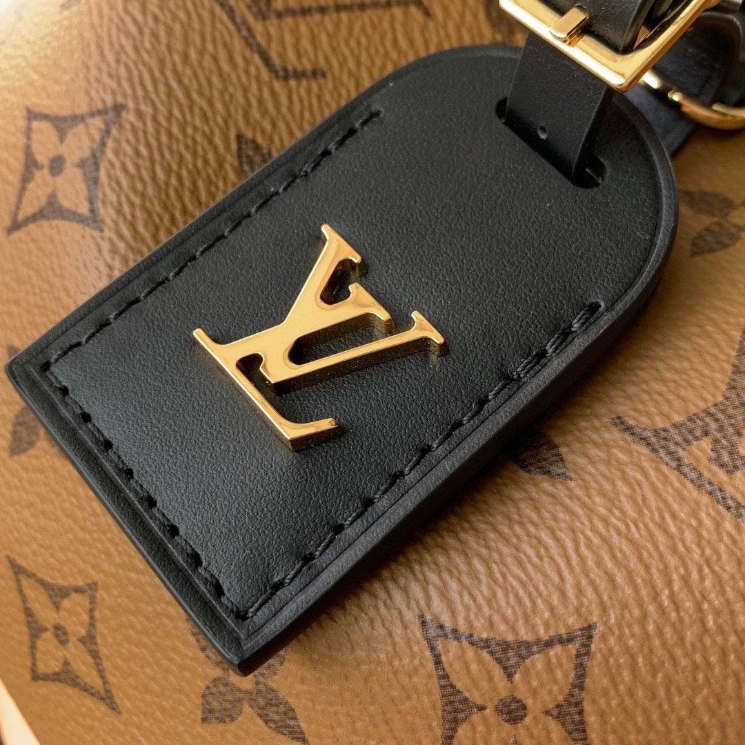 Louis Vuitton Loop Hobo Monogram Coated Canvas Bag