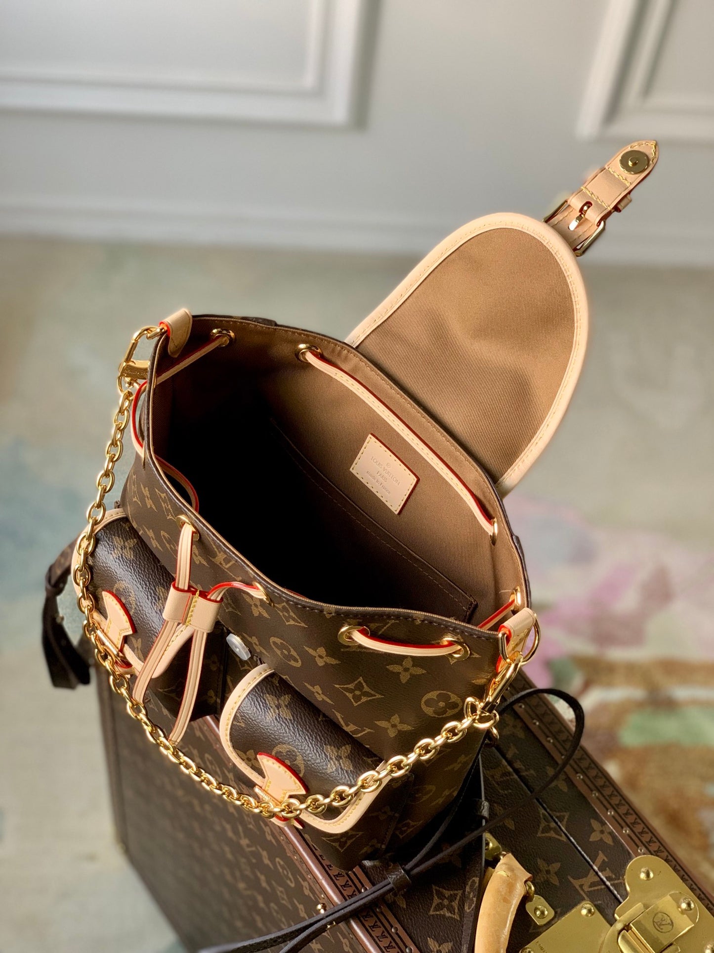 Louis Vuitton Montsouris PM Backpack Monogram Canvas