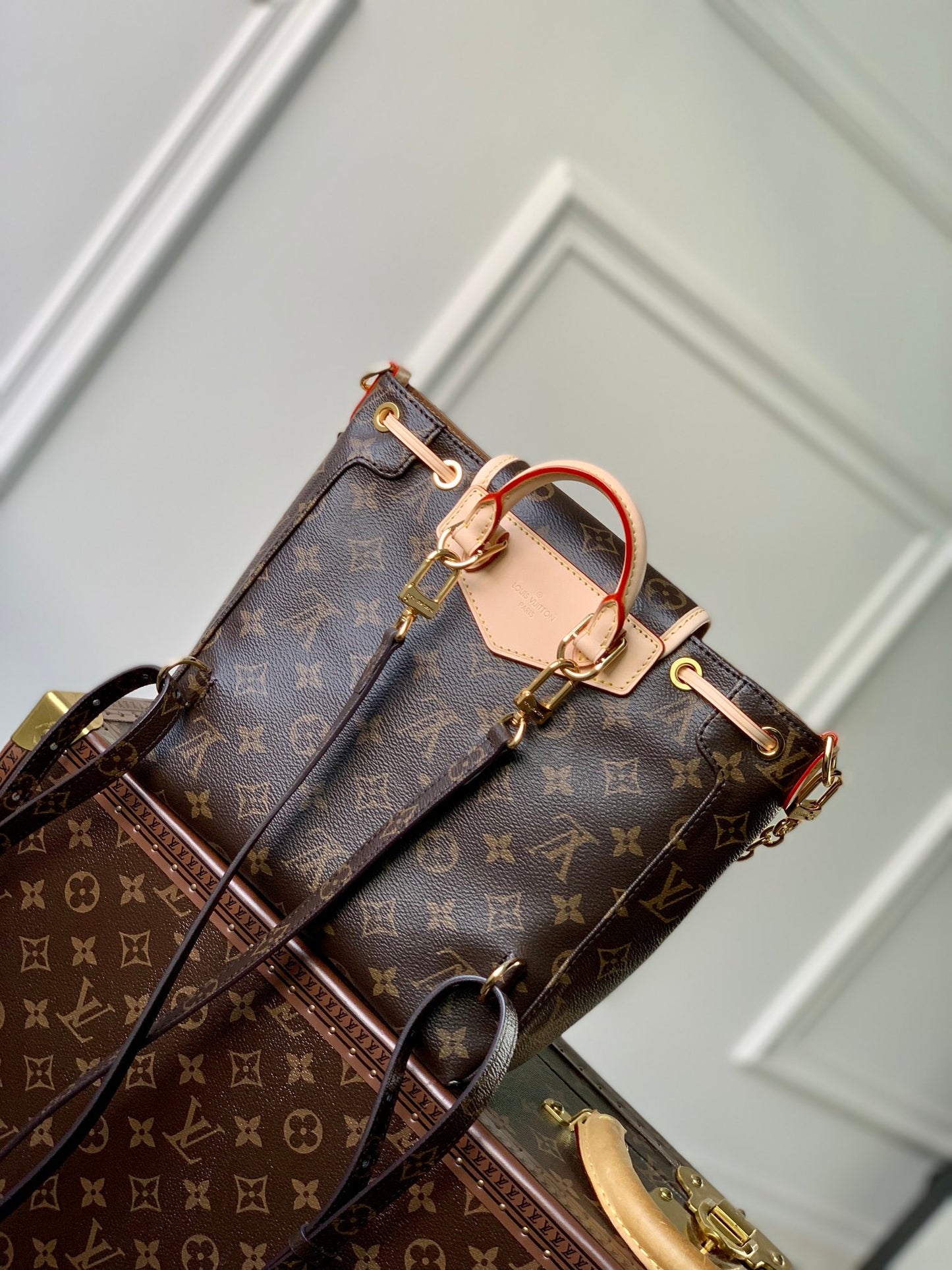Louis Vuitton Montsouris PM Backpack Monogram Canvas