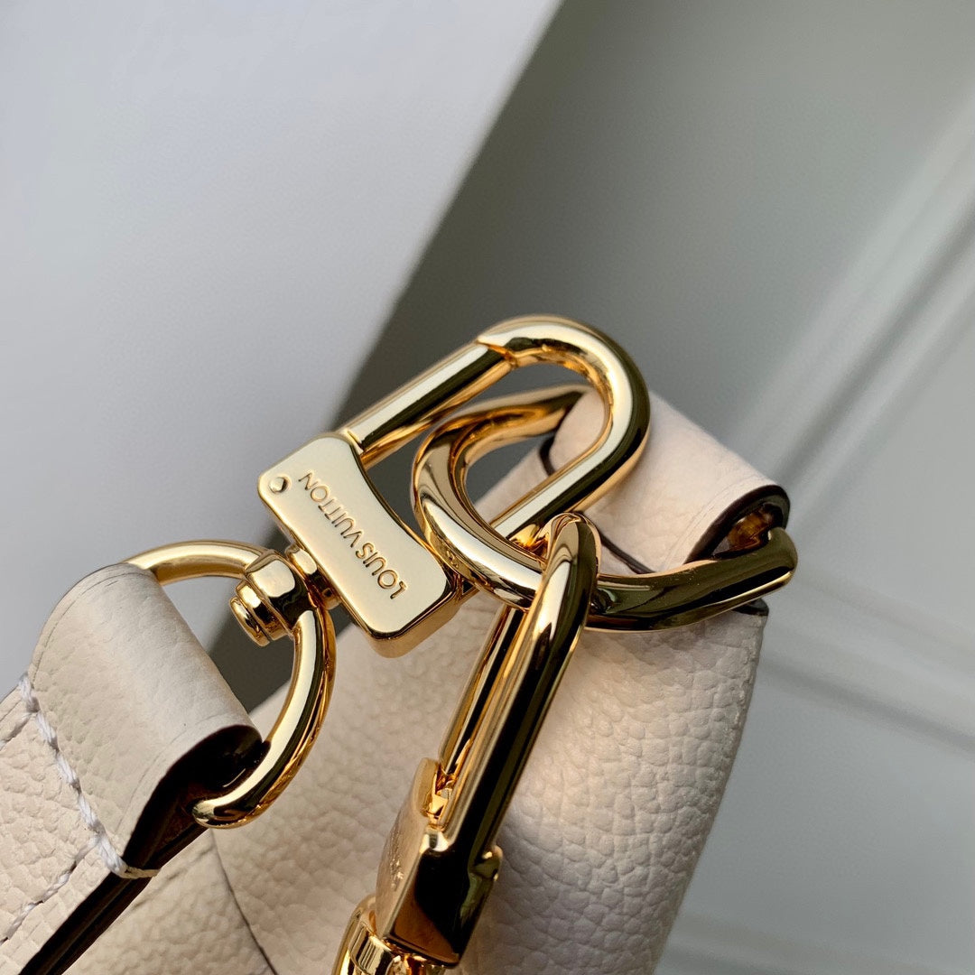 Louis Vuitton Monogram Empreinte Loop Bag - Cream