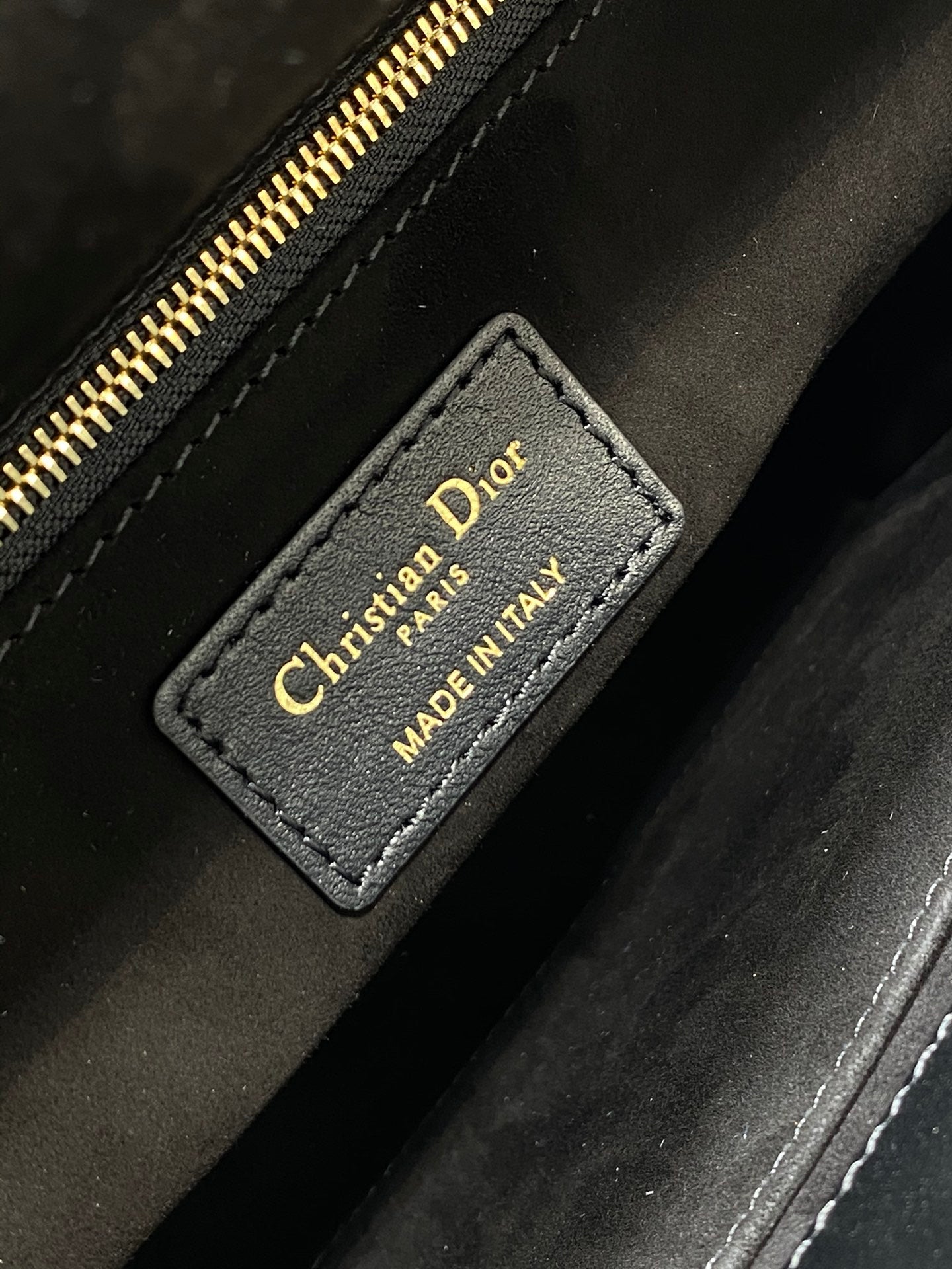 Lady Dior My ABCDior Small Bag - Black Cannage Lambskin with Gold-Finish Hardware