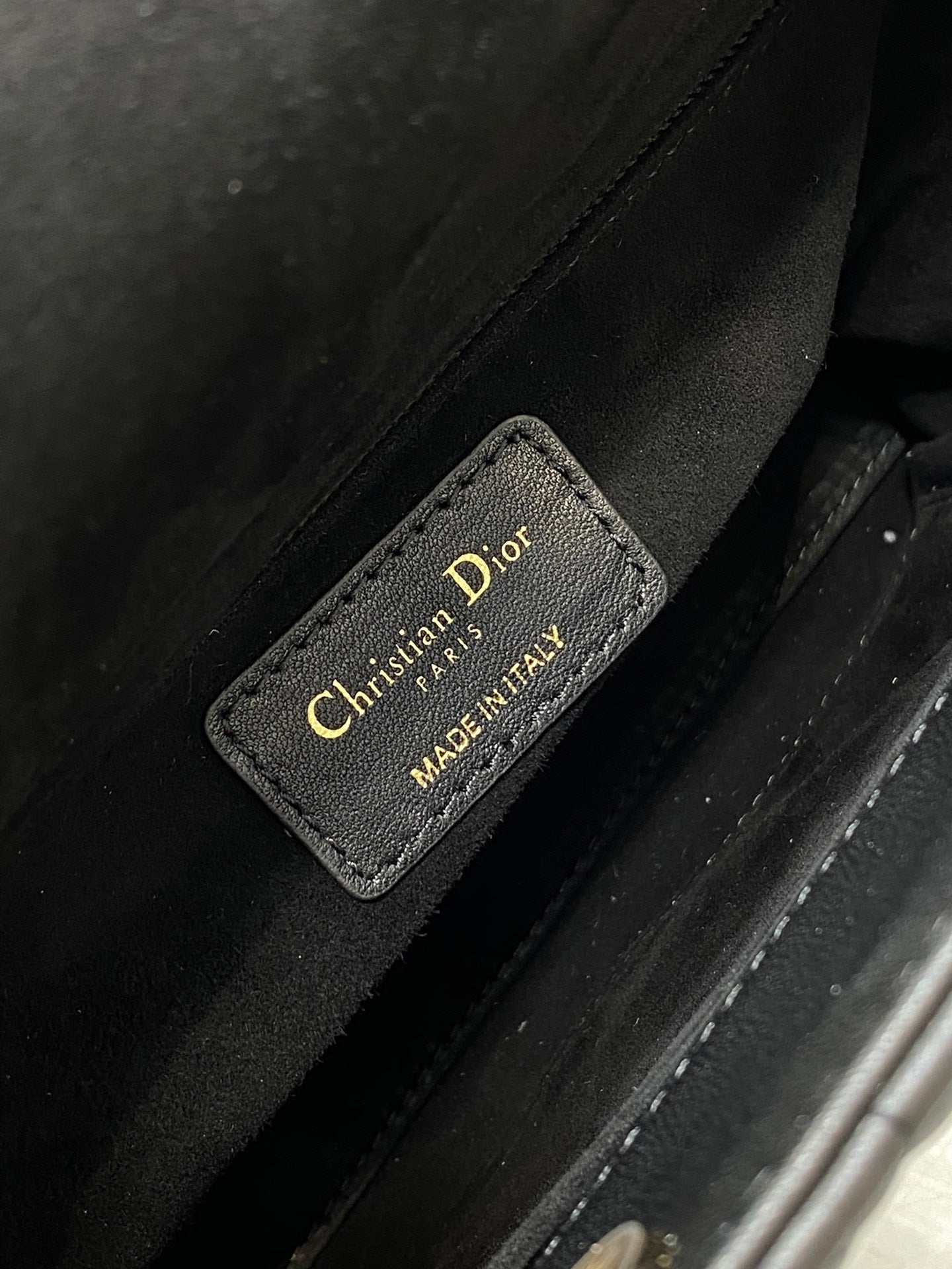 Lady Dior My ABCDior Small Bag - Black Cannage Lambskin