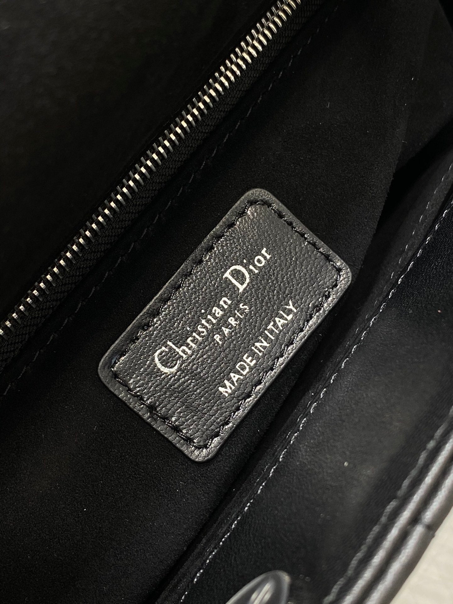 Christian Dior Lady Dior My ABCDior Bag Black Cannage Lambskin Mini