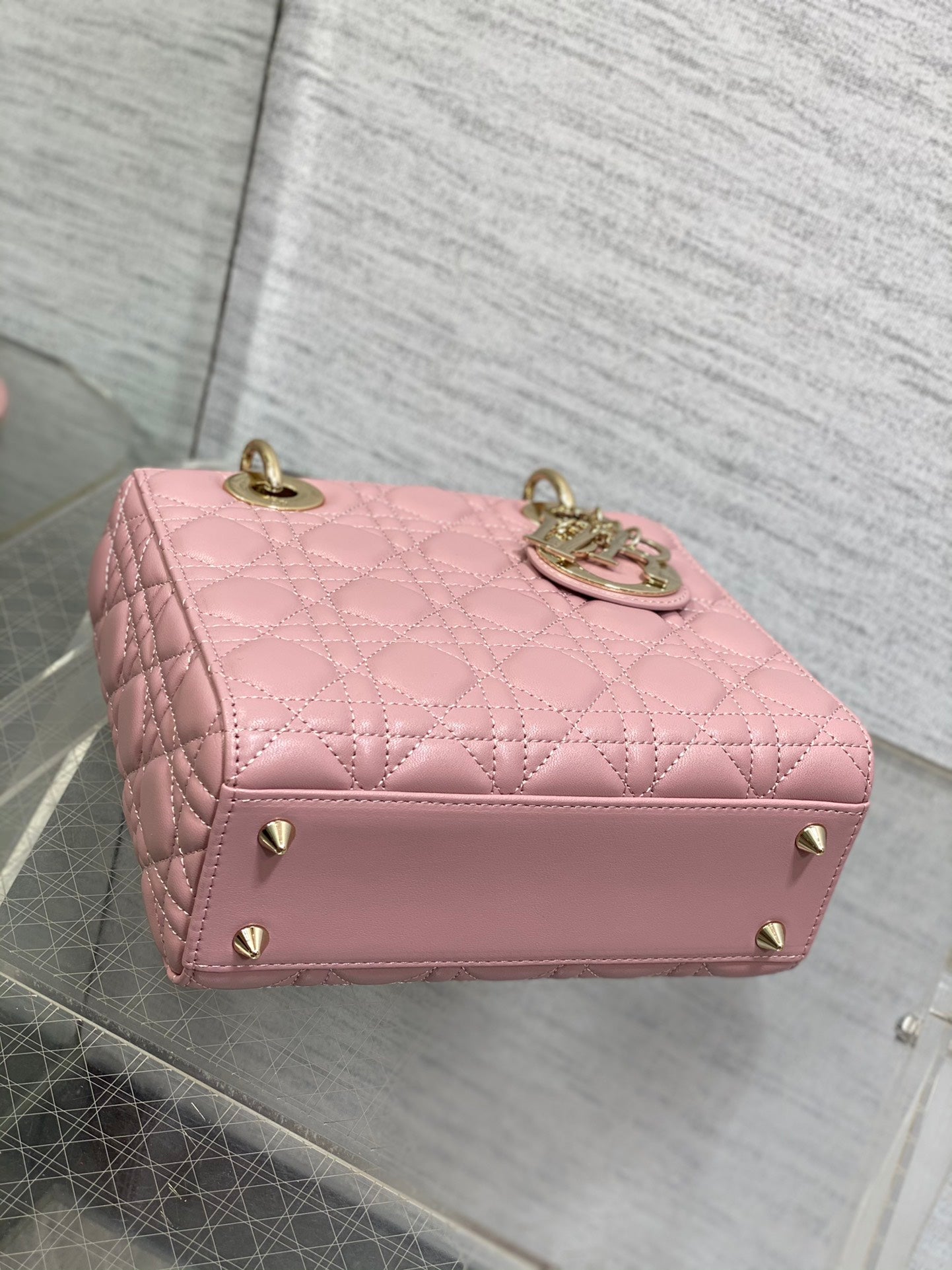 Lady Dior My ABCDior Bag - Pink Cannage Lambskin Small Handbag