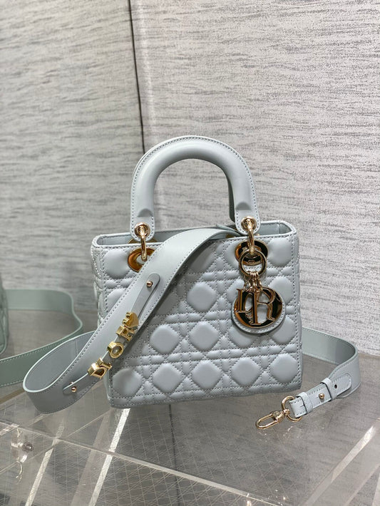 Lady Dior My ABCDior Small Bag - Cloud Blue Cannage Lambskin