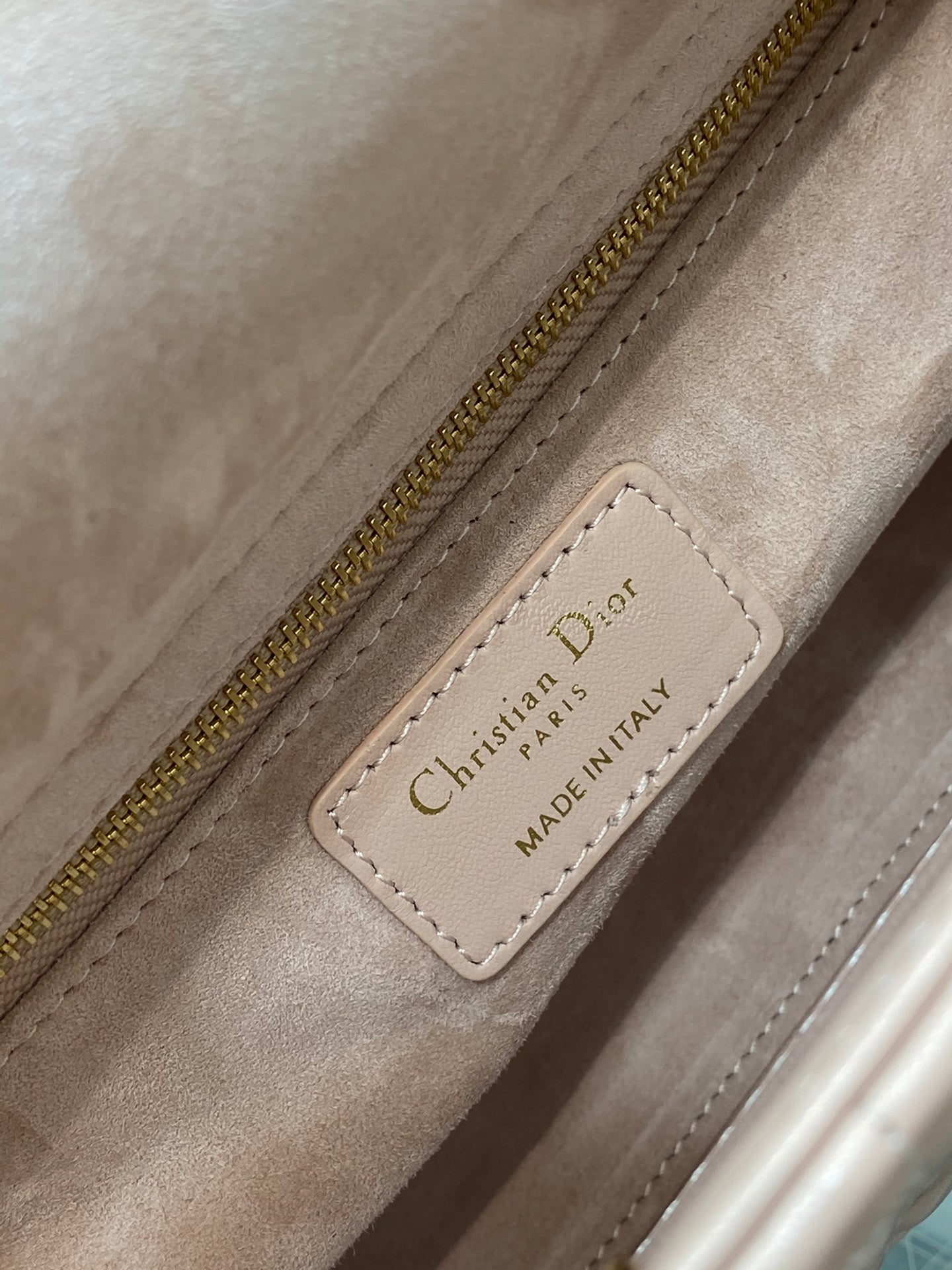 Lady Dior My ABCDior Small Bag - Powder Pink Cannage Lambskin