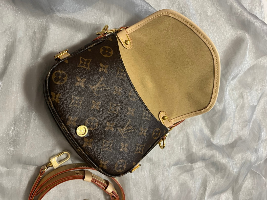 Louis Vuitton Saumur BB Monogram Canvas Shoulder Bag