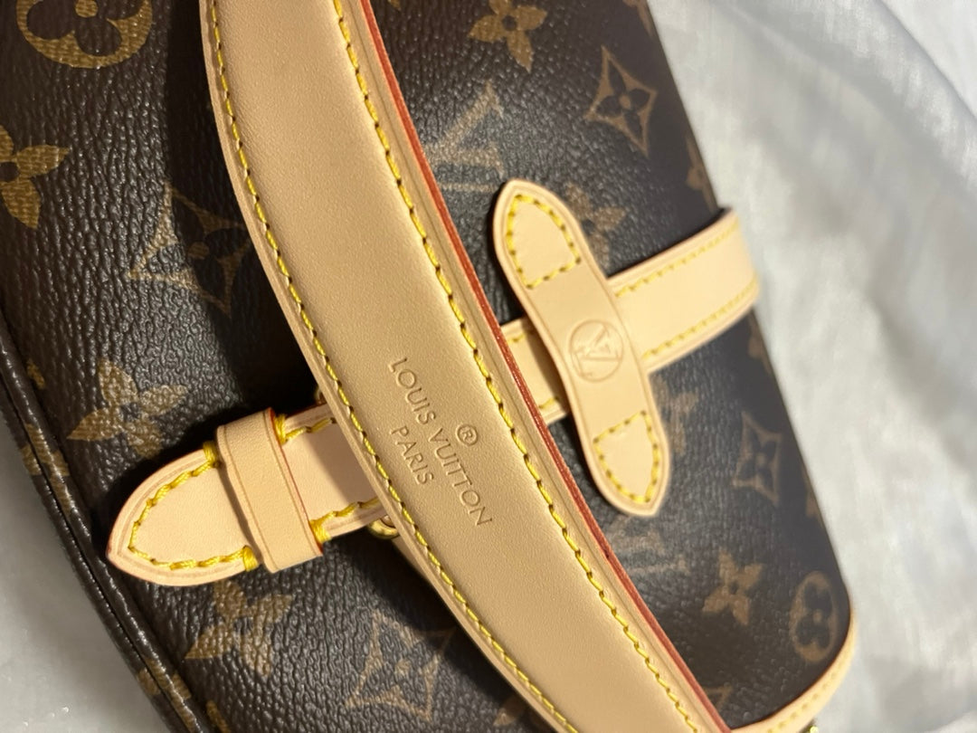 Louis Vuitton Saumur BB Monogram Canvas Shoulder Bag
