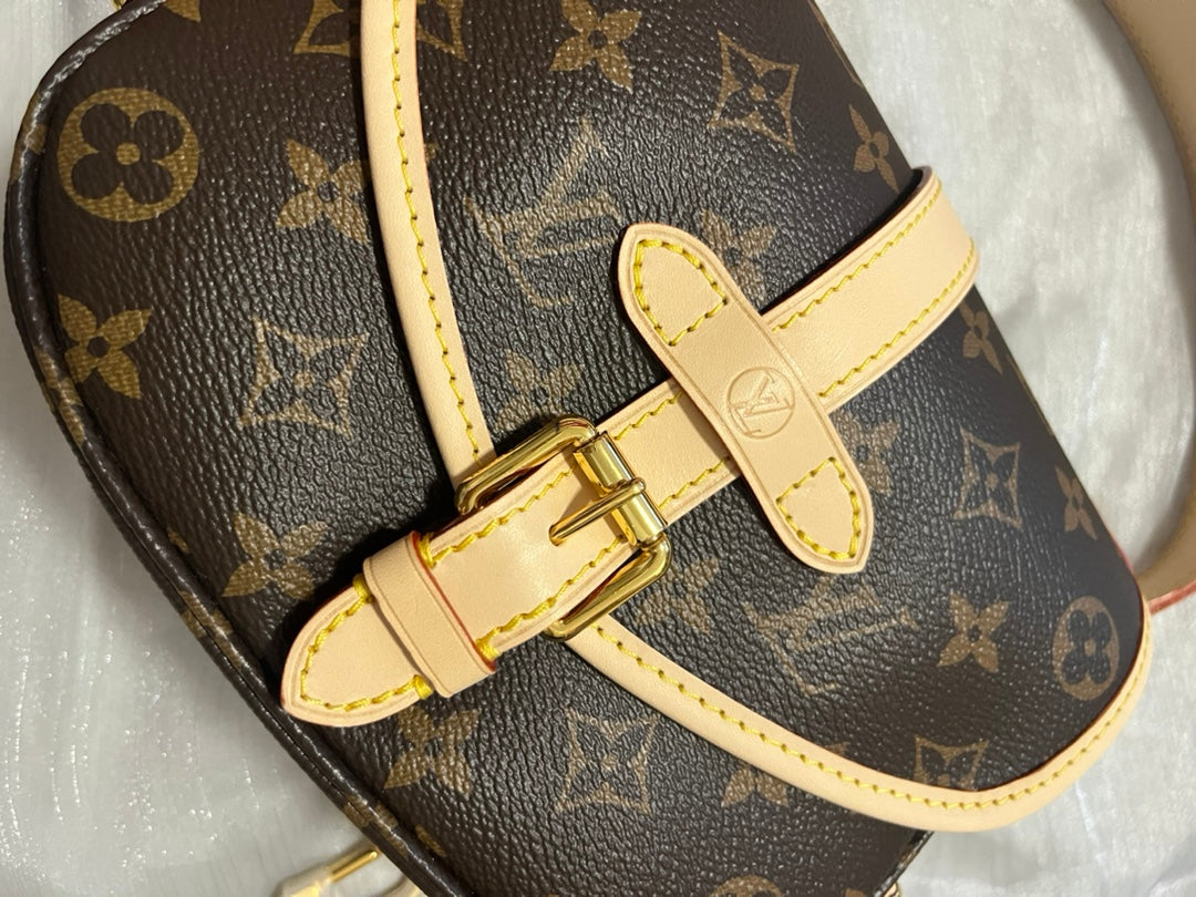 Louis Vuitton Saumur BB Monogram Canvas Shoulder Bag